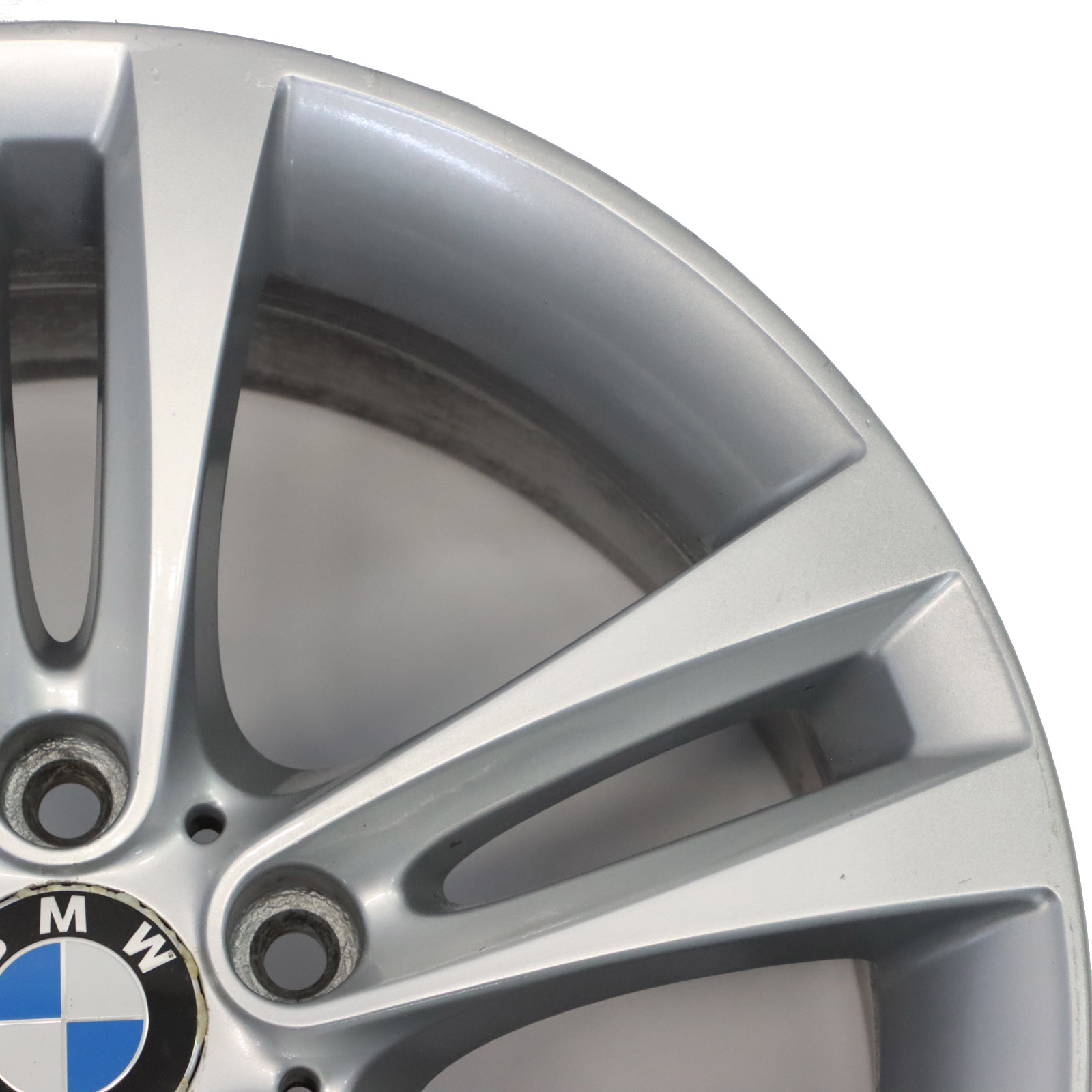 BMW F30 F31 F32 F33 Jante argentée alliage 18" Double Spoke 397 ET:34 8J 6796247