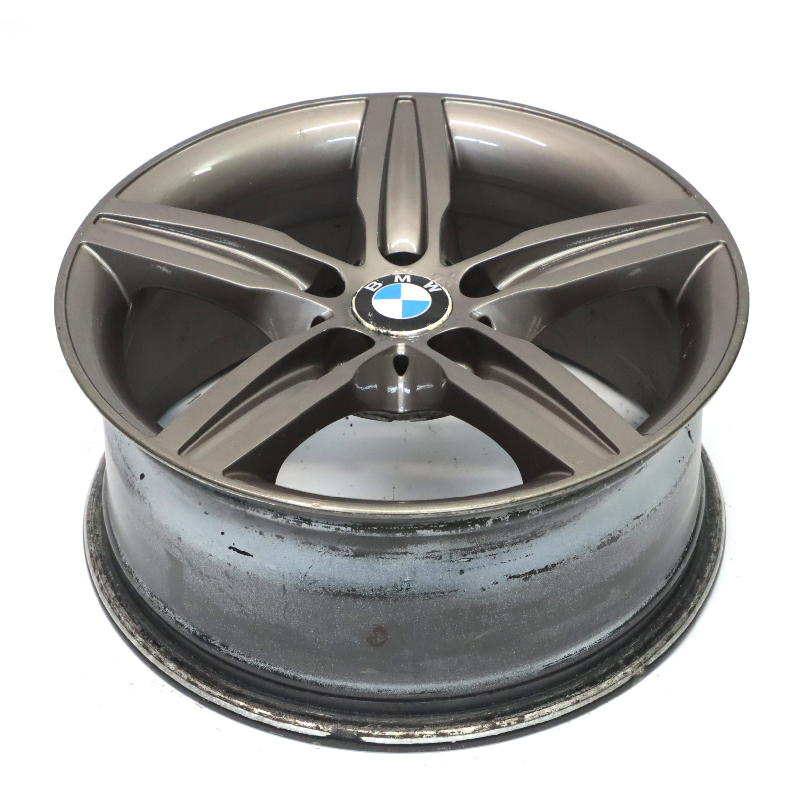 BMW F20 F21 F22 Grau Alu Felge Alufelge 17" Sternspeiche 379 ET:43 6850151