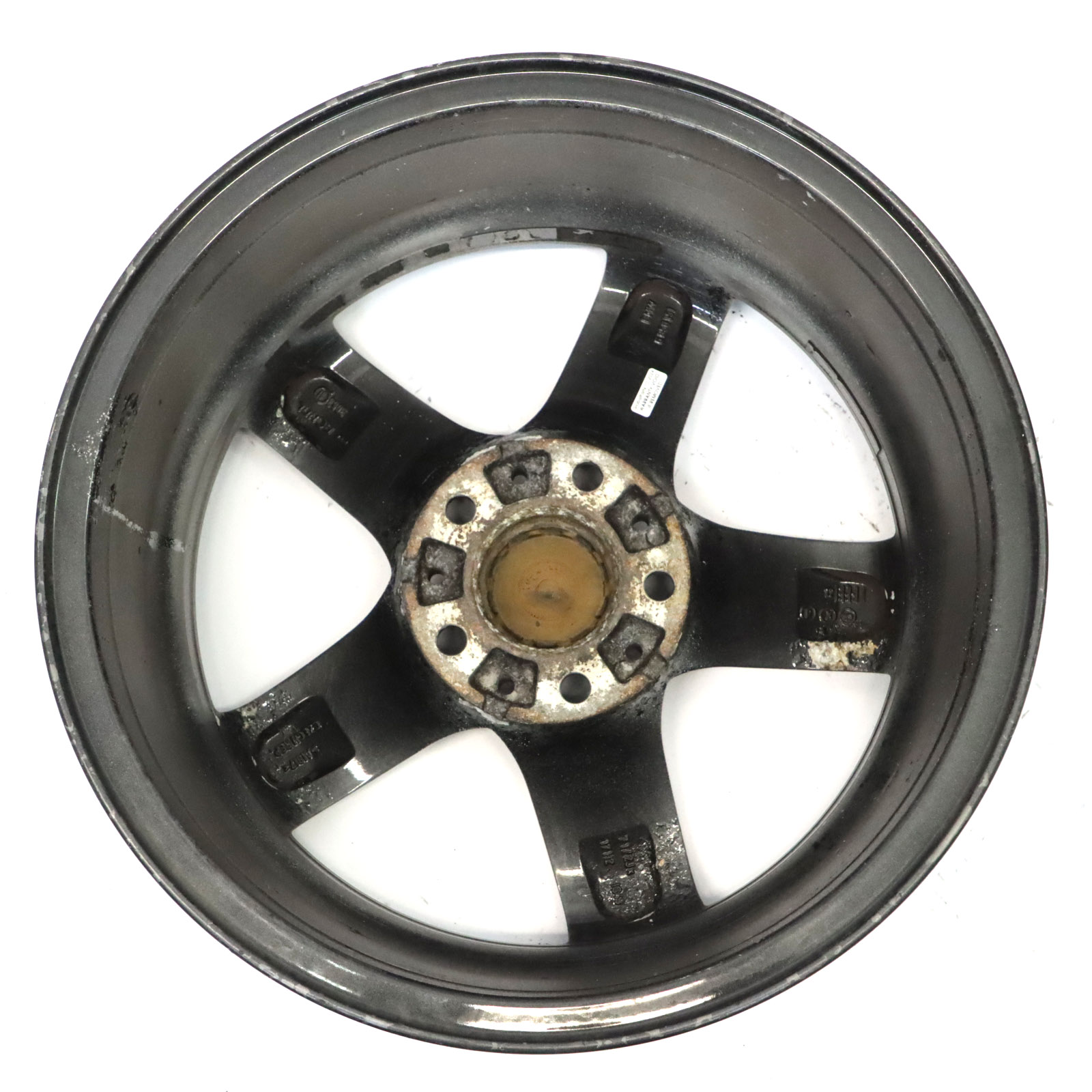 BMW F20 F21 F22 Grau Alu Felge Alufelge 17" Sternspeiche 379 ET:43 6850151