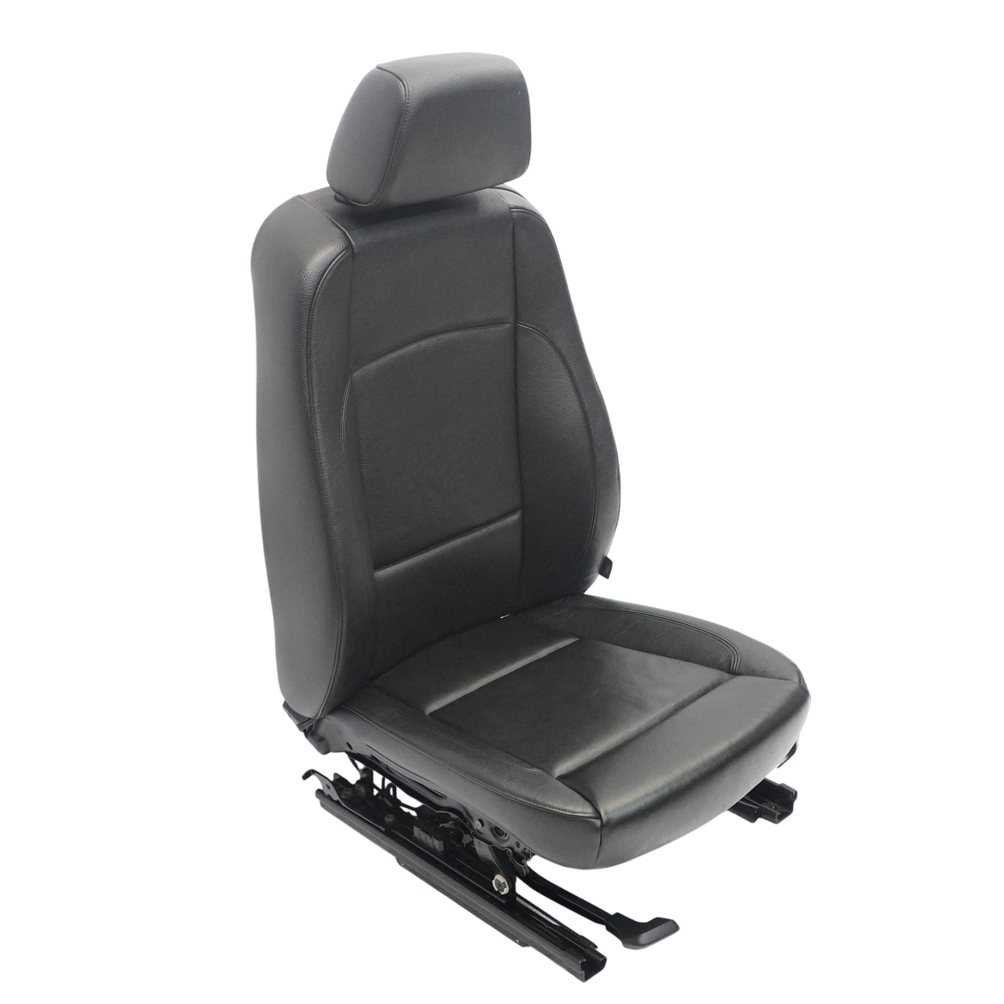 BMW E88 Cabrio Vorder Sitz Links Interieur Leder Boston Schwarz