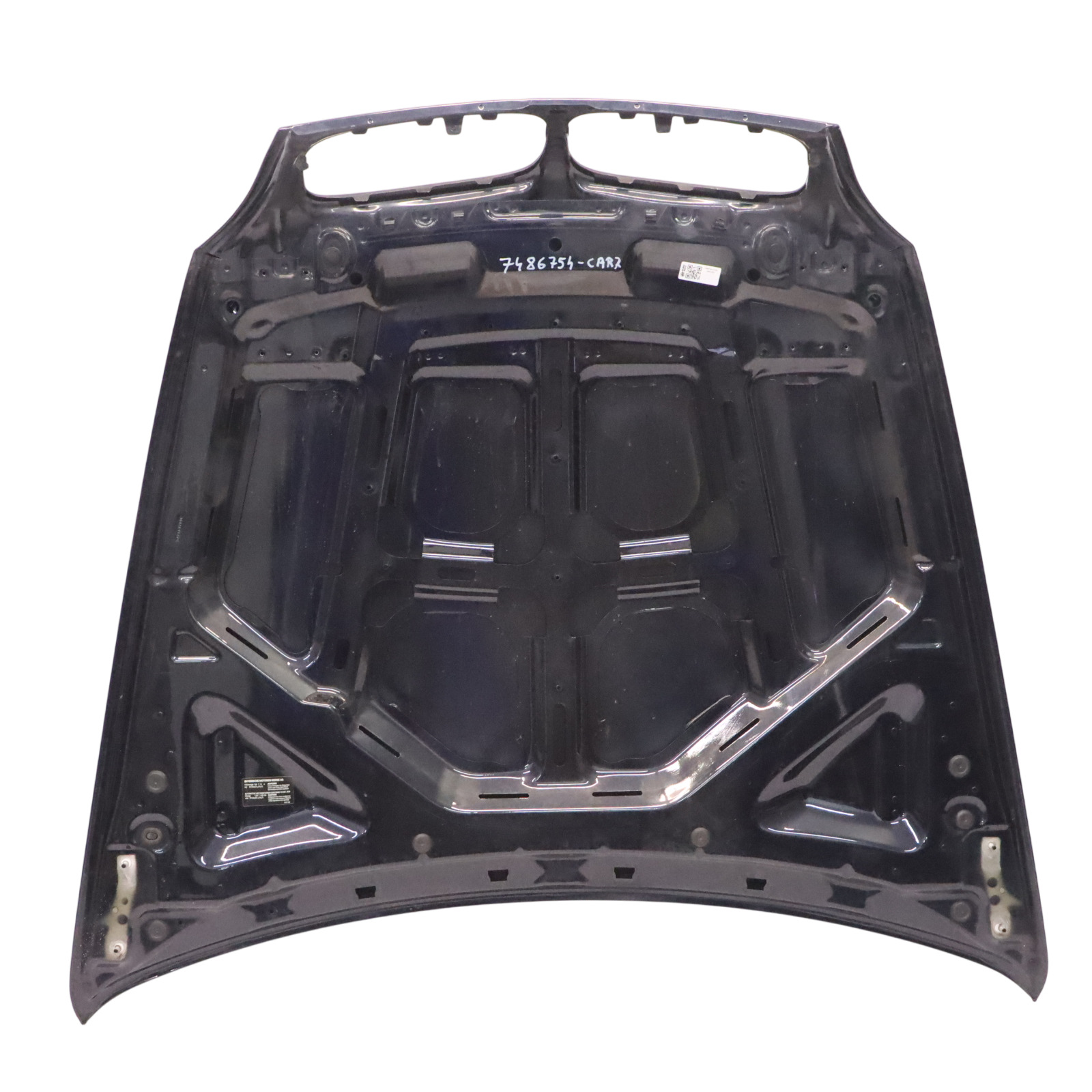 Hood Bonnet BMW X5 E70 Covering Panel Carbonschwarz Metallic - 416