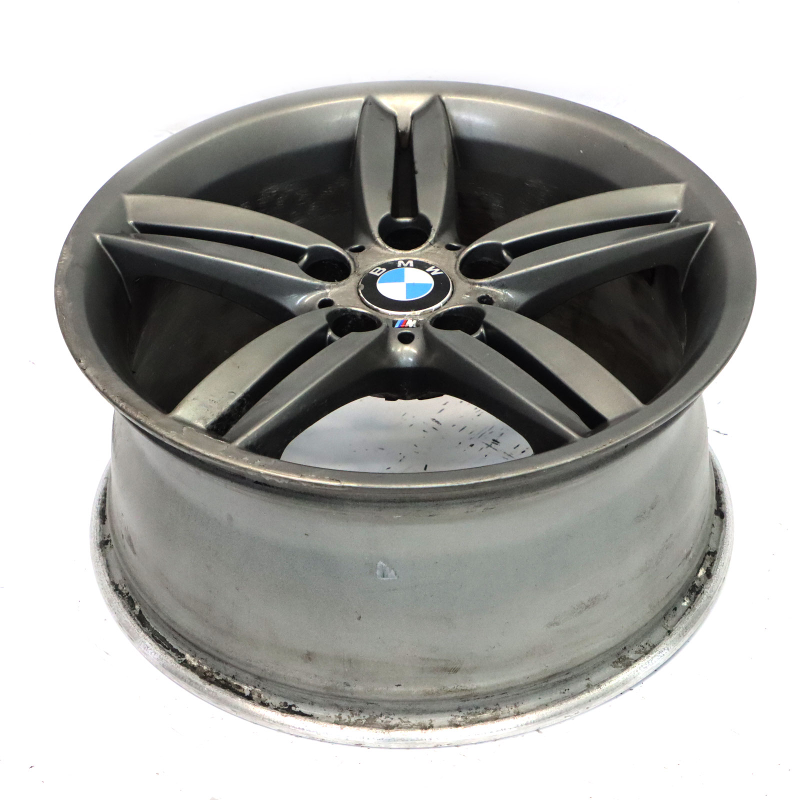 BMW E81 E87 Hinten Grau Leichtmetallfelge 18" 8,5J M Doppelspeiche 208 7839305