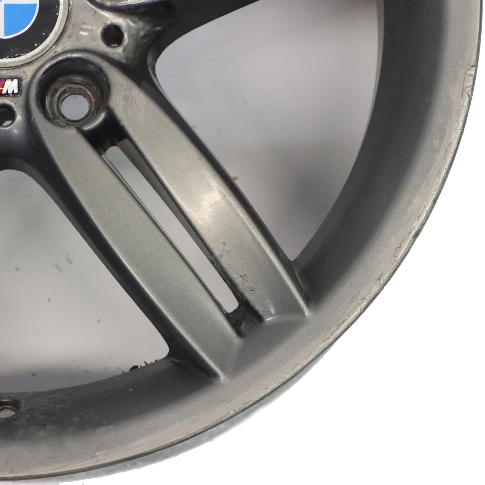 BMW E81 E87 Hinten Grau Leichtmetallfelge 18" 8,5J M Doppelspeiche 208 7839305