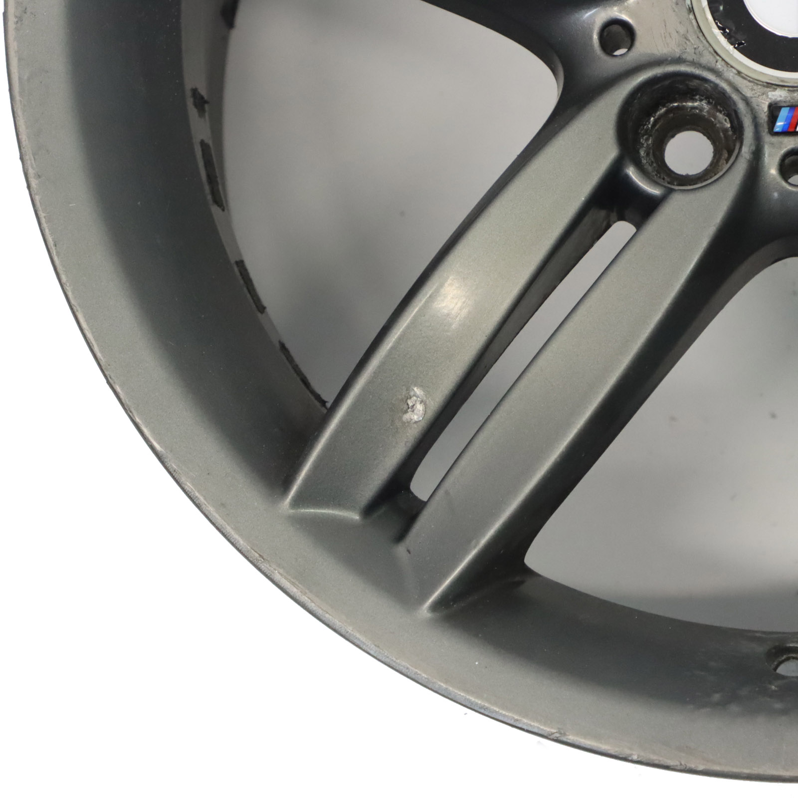 BMW E81 E87 Hinten Grau Leichtmetallfelge 18" 8,5J M Doppelspeiche 208 7839305