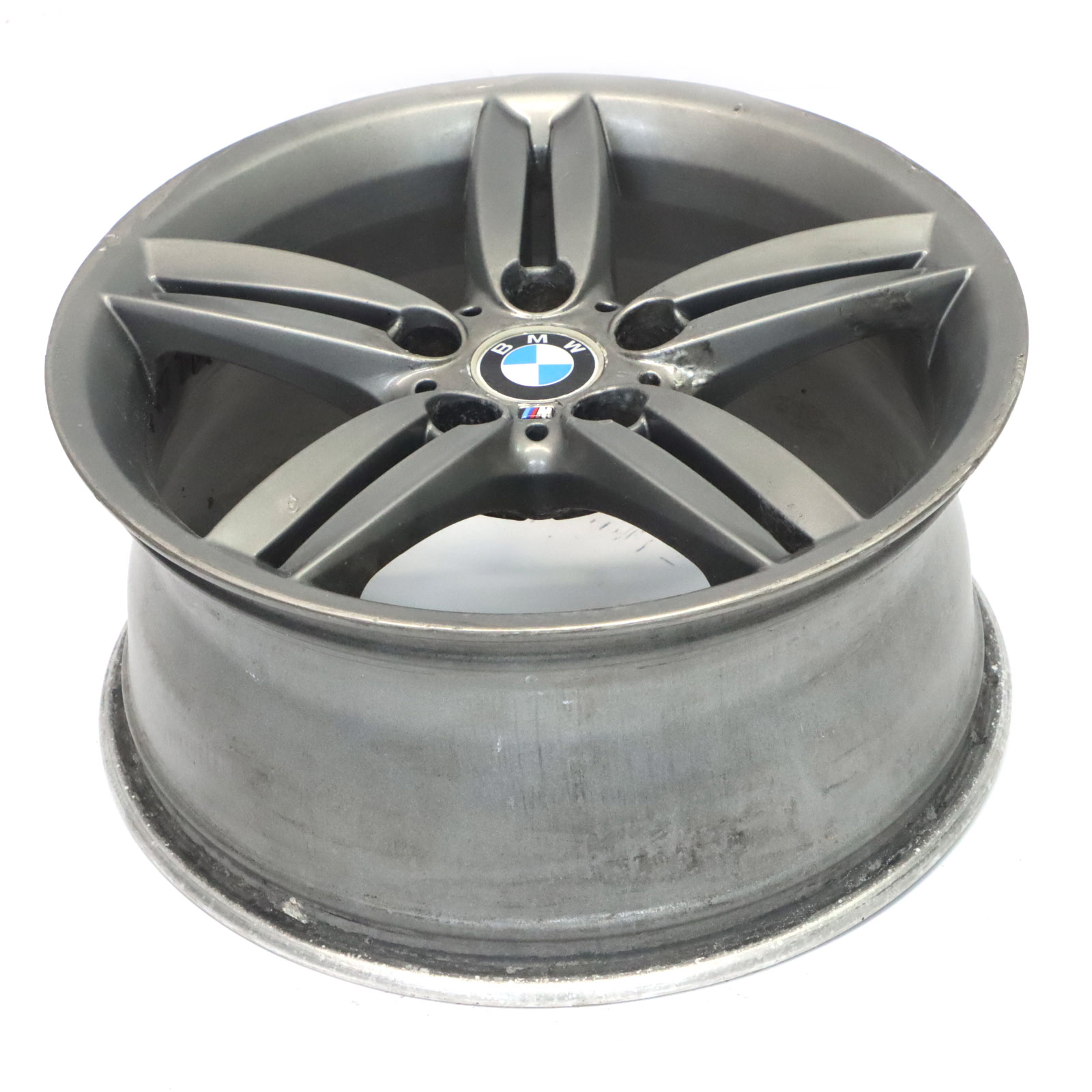 BMW E81 E87 Hinten Grau Leichtmetallfelge 18" 8,5J M Doppelspeiche 208 7839305