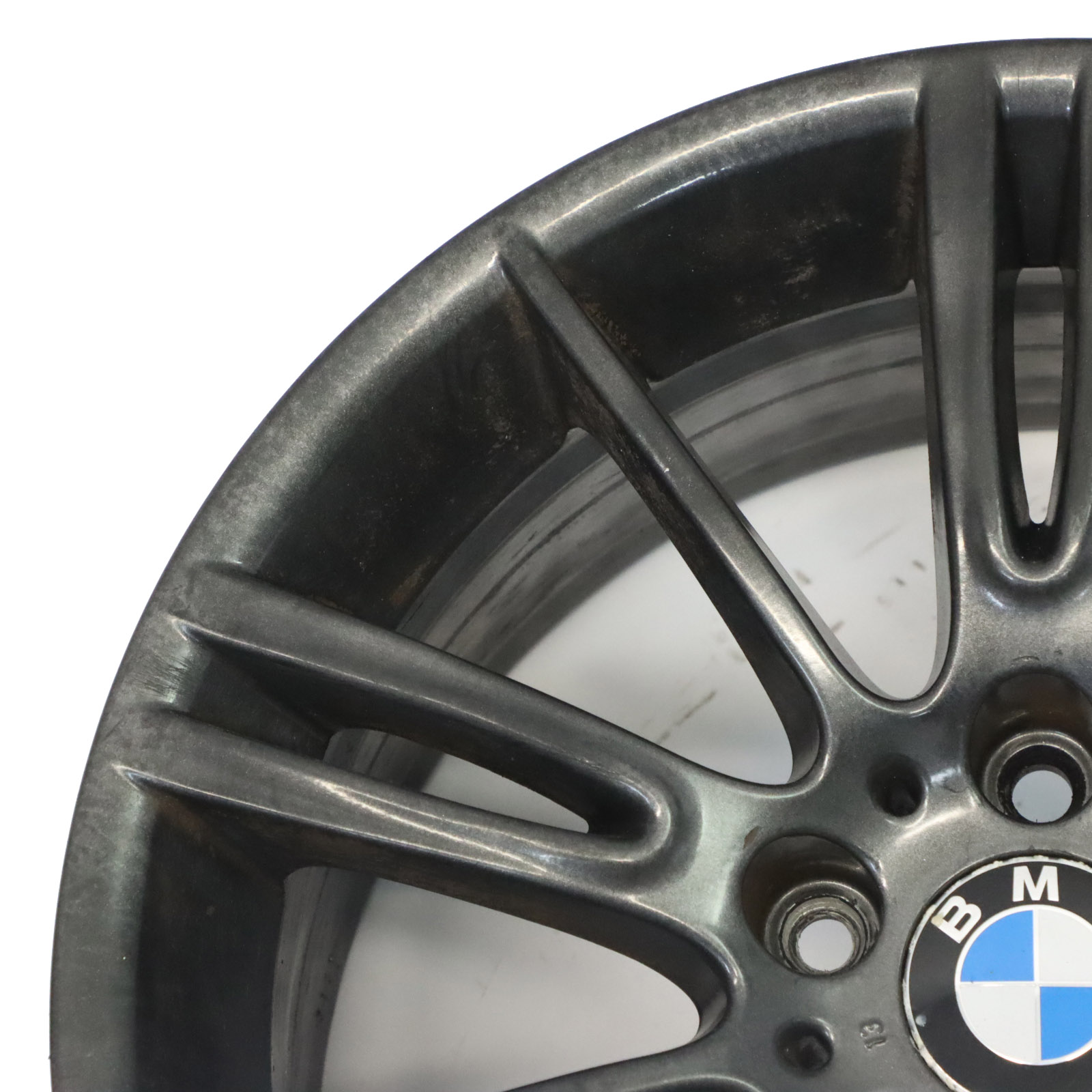 BMW E90 E91 Ferricgrey Rear Alloy Wheel Rim 18" ET:37 8.5J M Spider Spoke 193