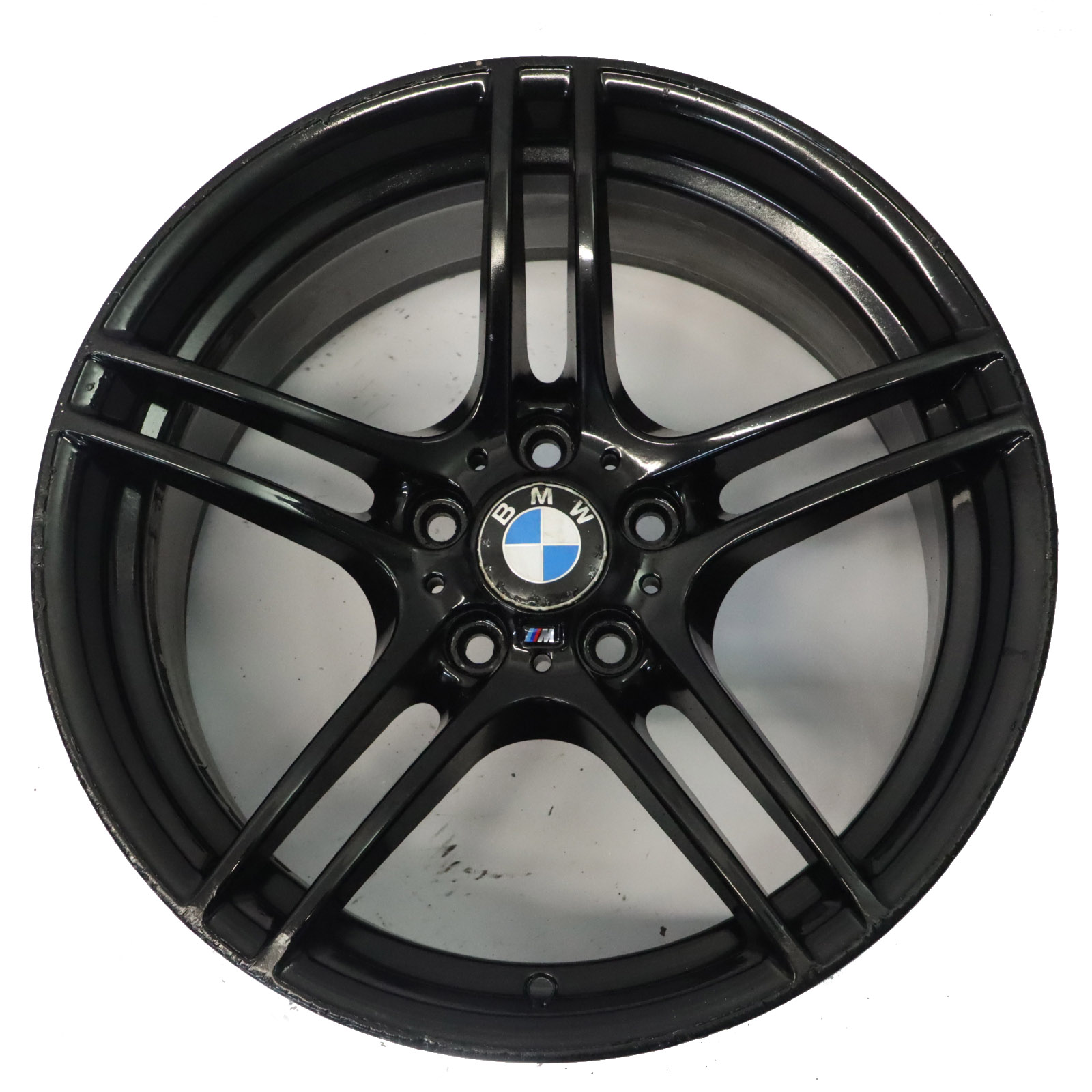 BMW E90 E91 E92 Noir Roue Jantes en Alliage 19" 9J Et :3 9 M Rayons Doubles 313