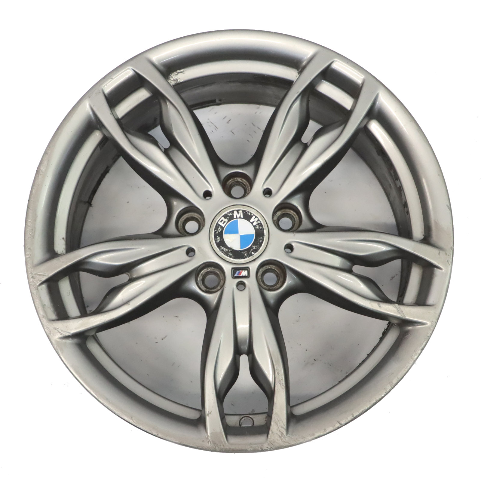 BMW F20 Front Ferric Grey Wheel Alloy Rim 18" M Double Spoke 436 7,5J 7845870