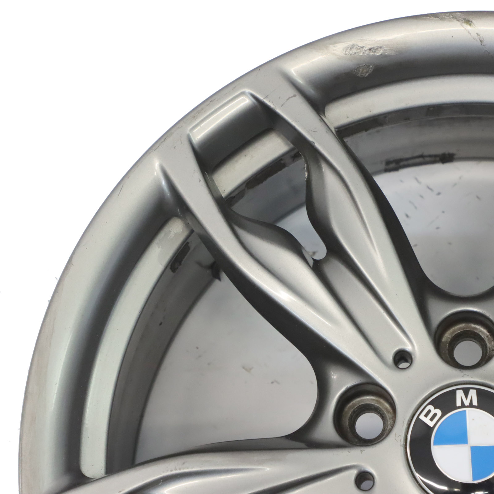 BMW F20 Jante avant en alliage gris ferrique 18" M Double Spoke 436 7,5J 7845870