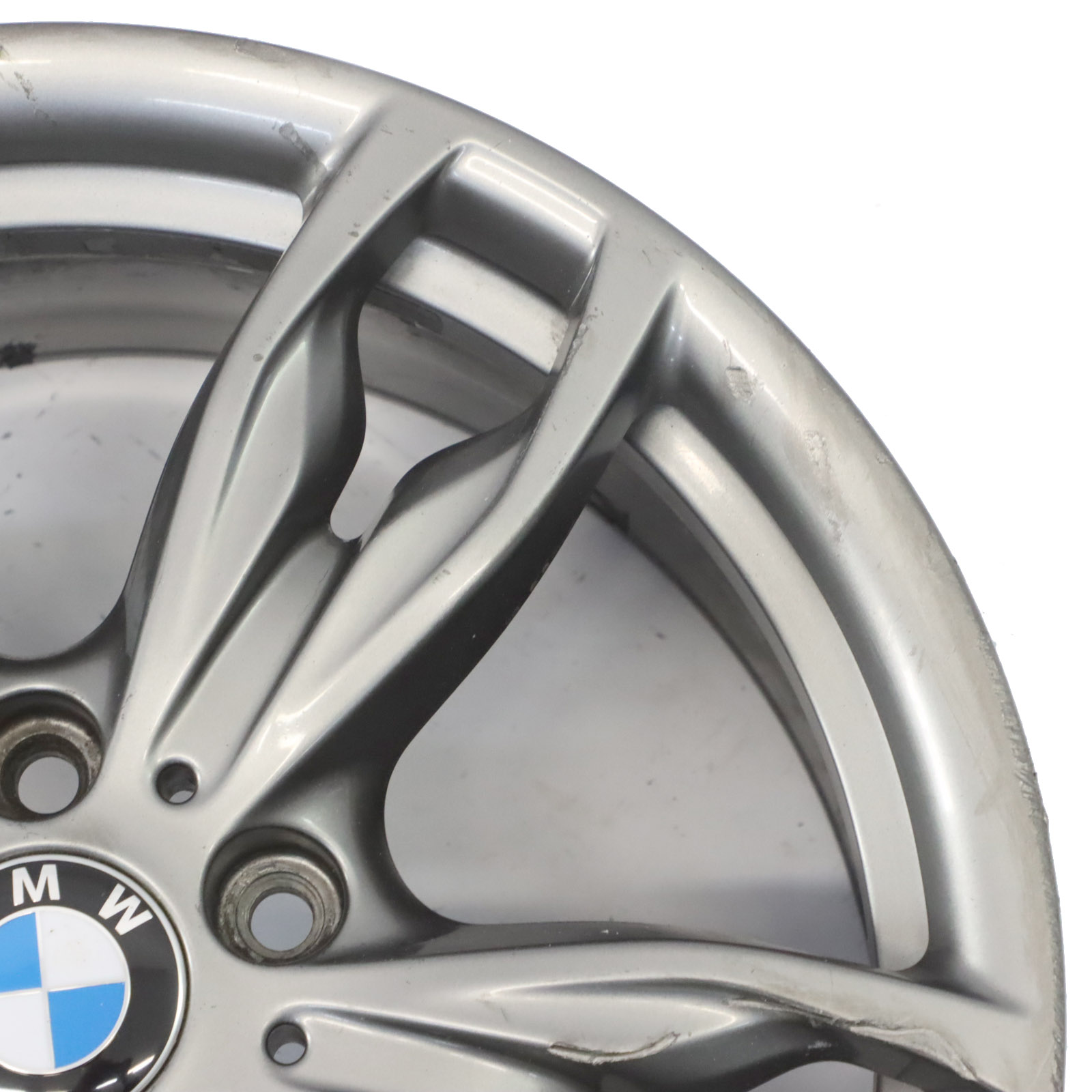 BMW F20 Jante avant en alliage gris ferrique 18" M Double Spoke 436 7,5J 7845870