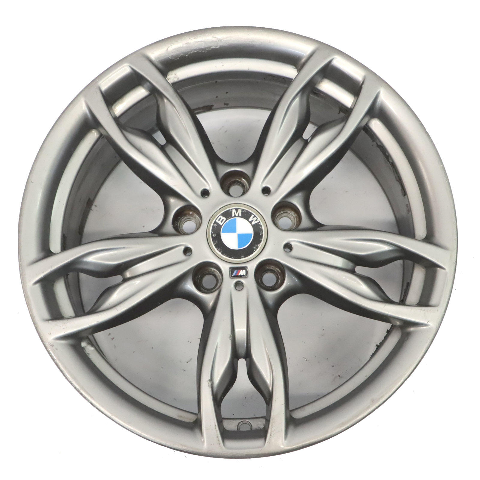 BMW F20 F21 F22 F23 Black Wheel Alloy Rim 18" M Double Spoke 436 ET:52 8J