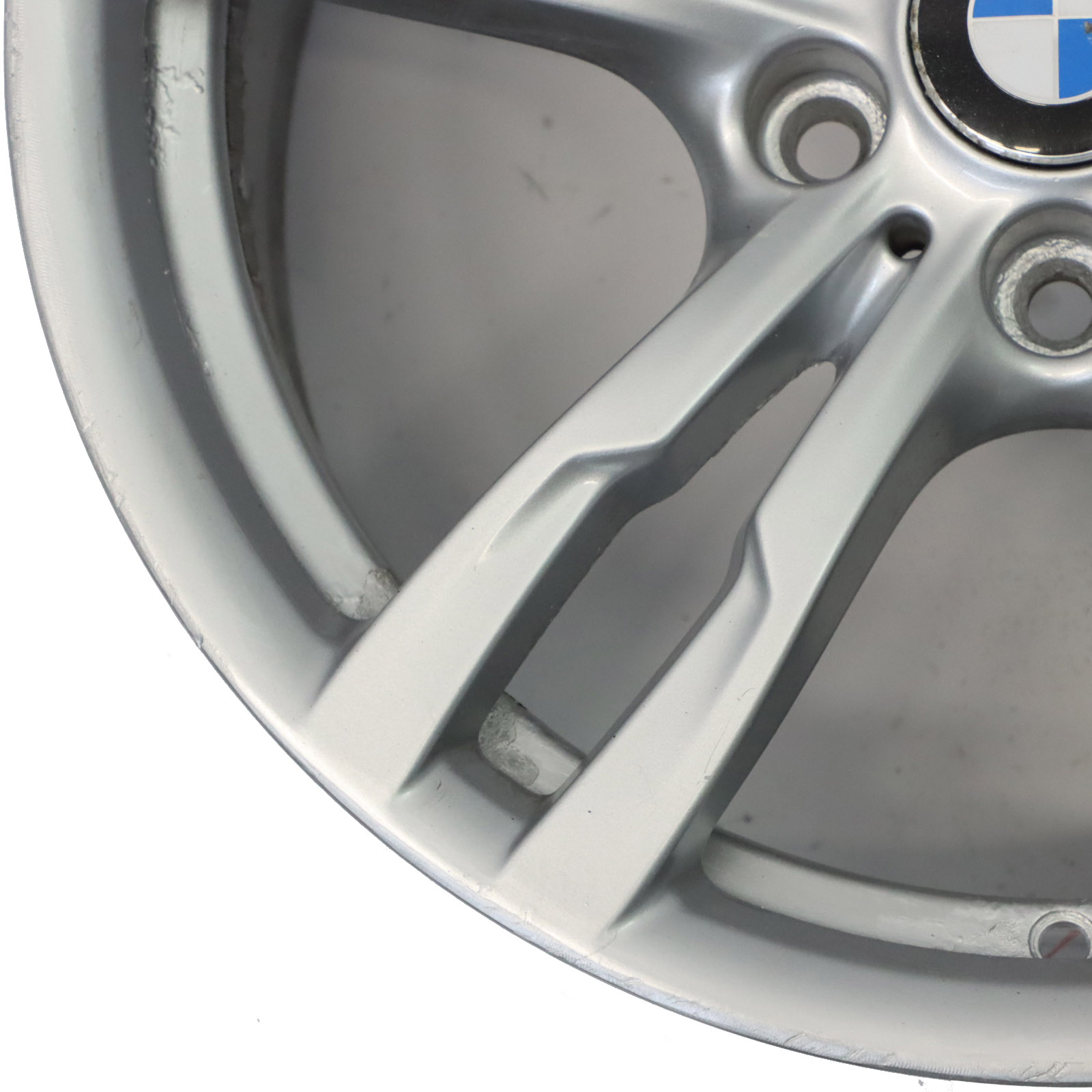 BMW F30 F31 F32 Silberne Leicht Metall Felge 18" 8J ET:34 7846778