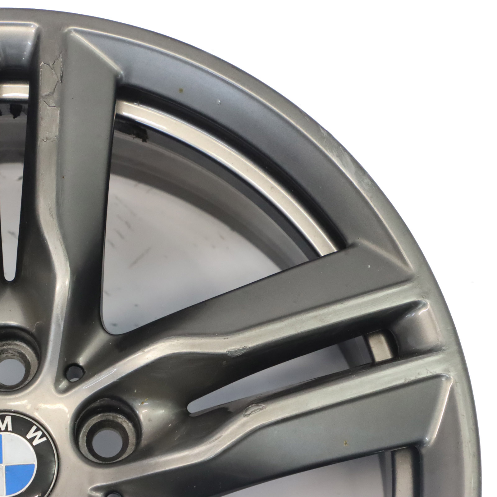 BMW X1 F48 Jante Alliage 18" M Double Spoke 570 ET:51 7,5J Ferricgrey 7850456