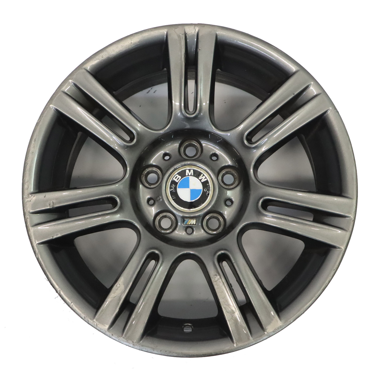 BMW E90 E92 Ferric Grey Jantes Alu Alliage 17" Et :34 8J M Rayons Doubles 194