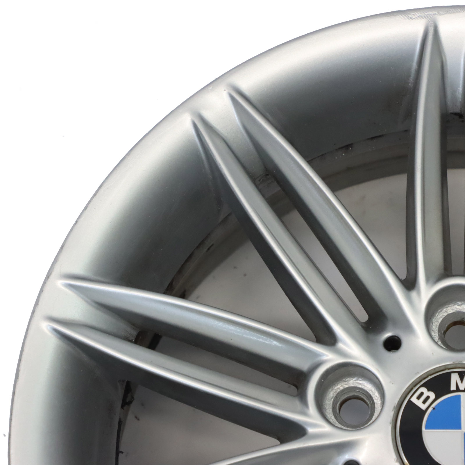 BMW E81 E82 E87 E88 Leicht metall felge 17" 7J ET:47 M Doppelspeiche - 207