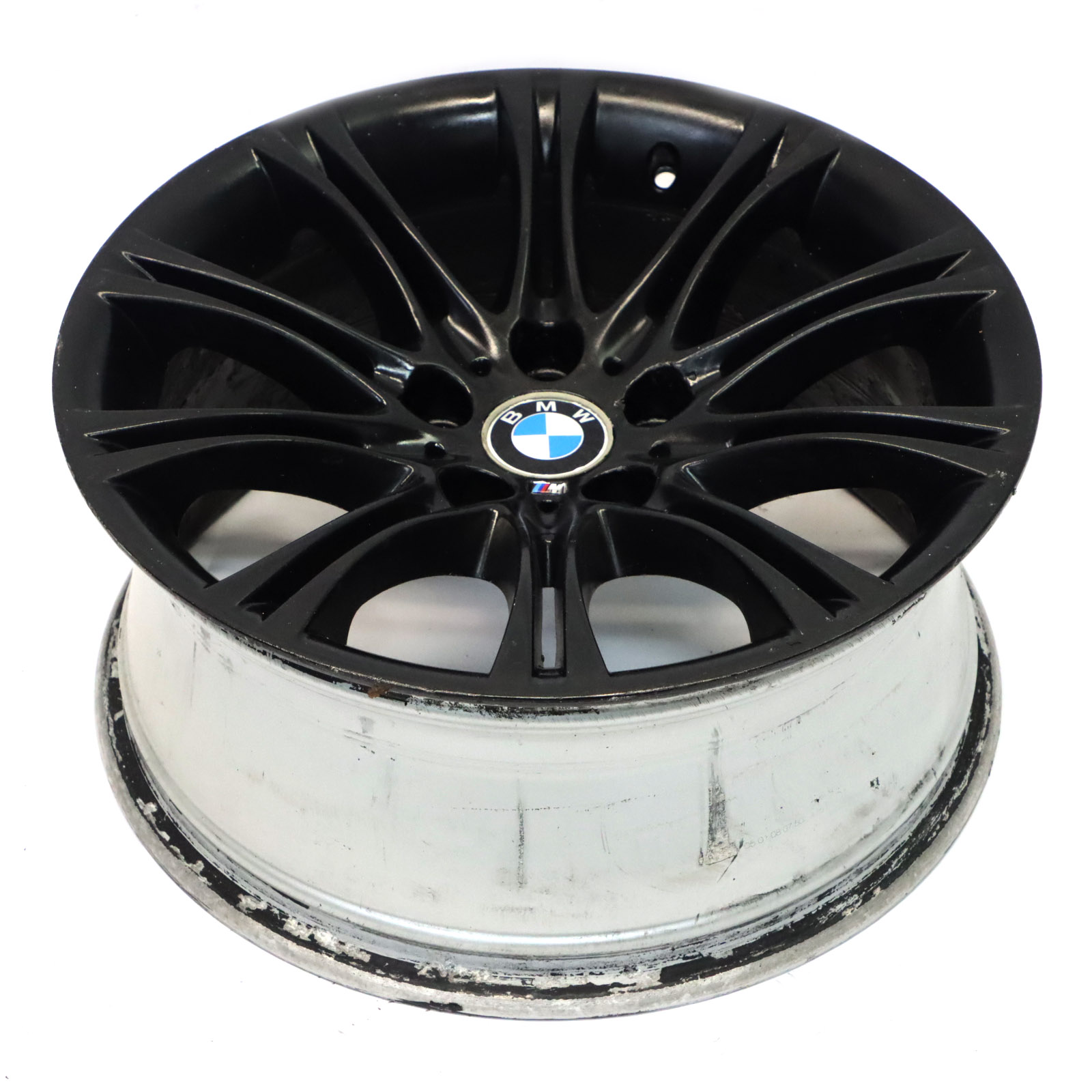 BMW E60 E61 Black Alloy Wheel Rim 18" 8J ET:20 M Double Spoke 135