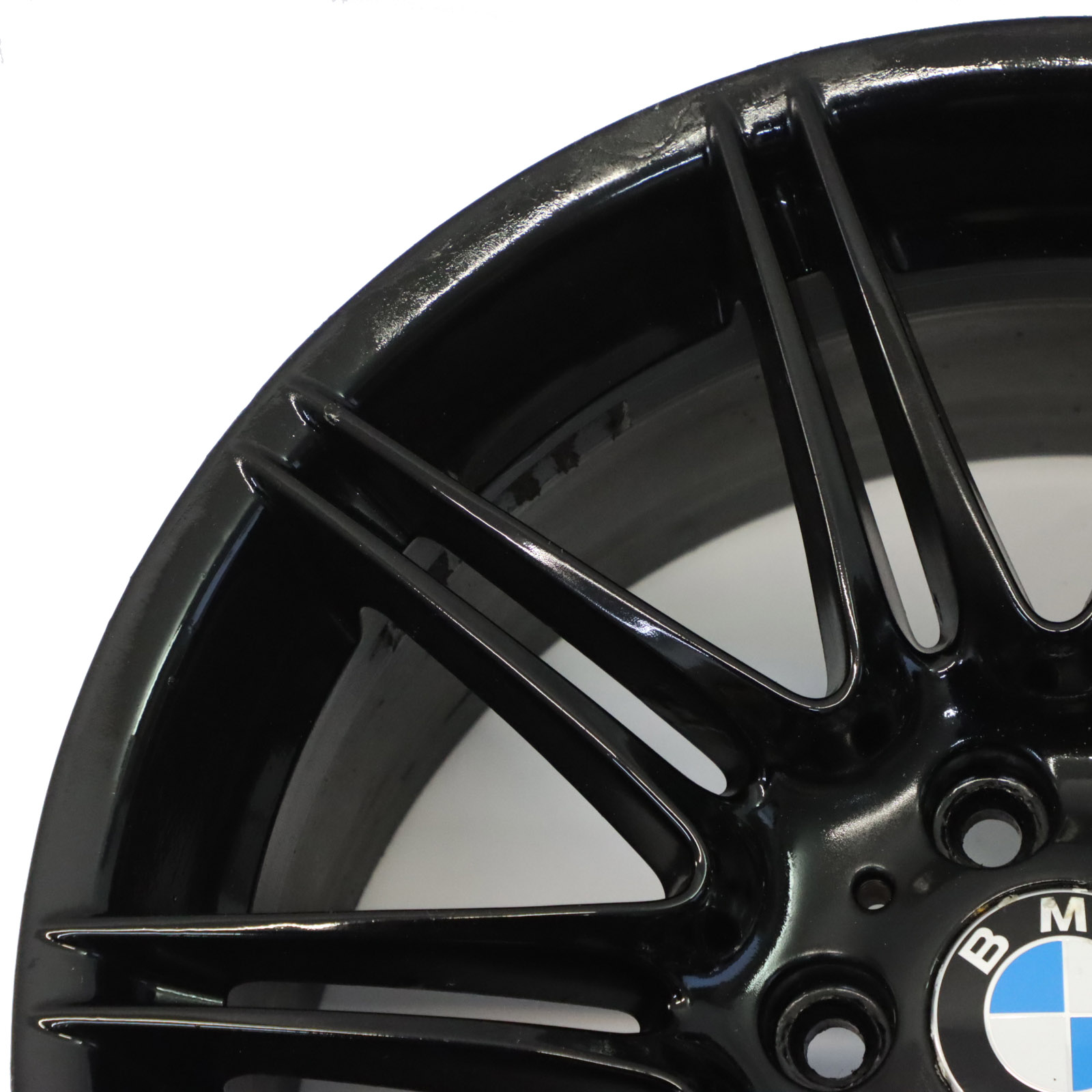 BMW E90 E91 E92 E93 Noir Jante Alliage 19" M Double Rayon 225 9J ET:39