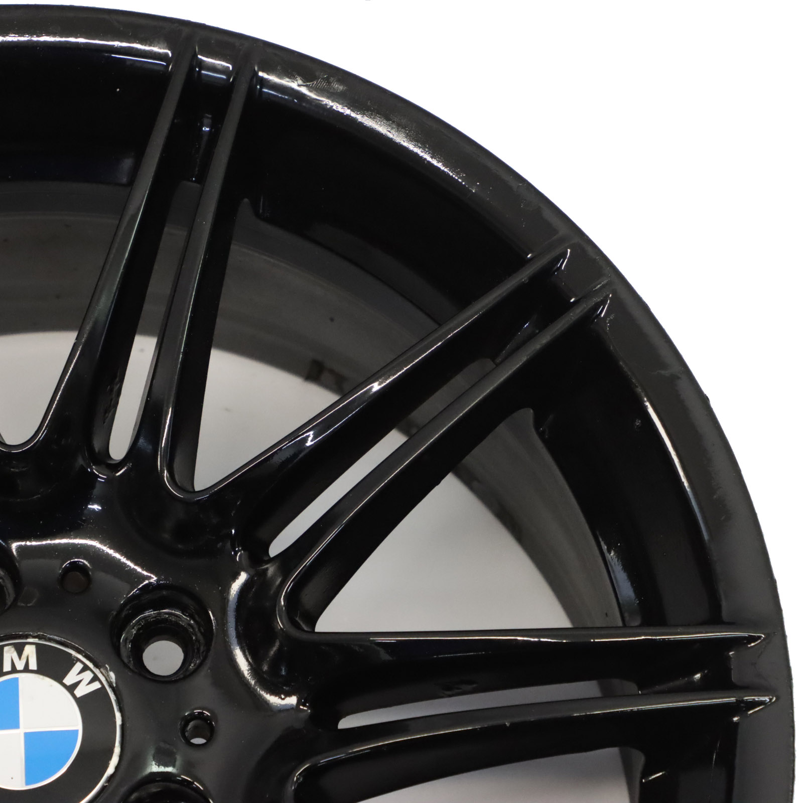 BMW E90 E91 E92 E93 Noir Jante Alliage 19" M Double Rayon 225 9J ET:39