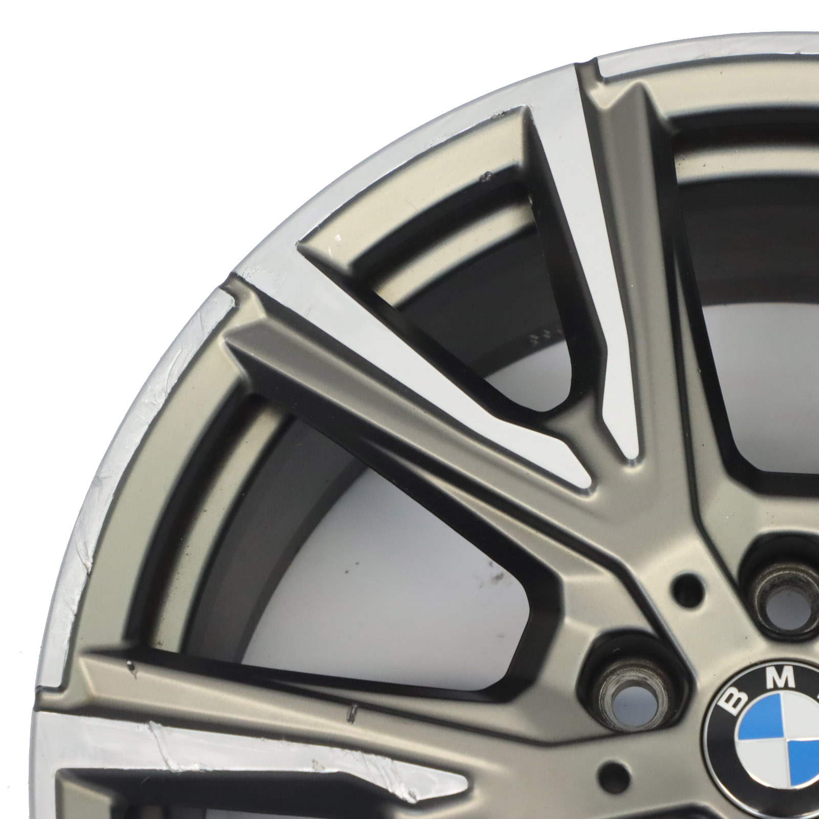 BMW F40 F44 Leicht Metall Rad Felge Cerium Grau 19" V-Speiche ET:54 8J 8053525