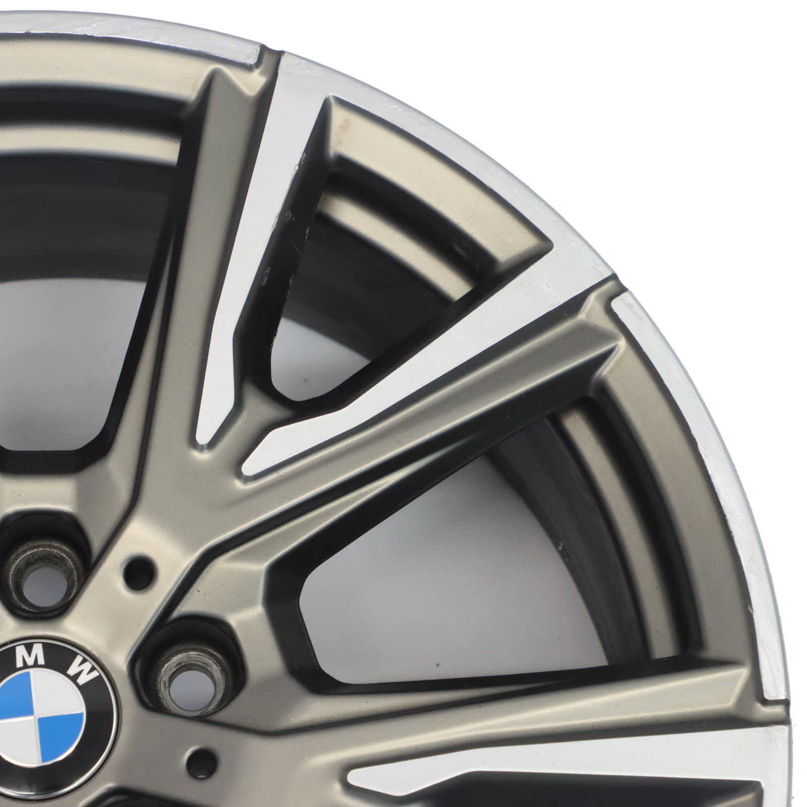 BMW F40 F44 Leicht Metall Rad Felge Cerium Grau 19" V-Speiche ET:54 8J 8053525