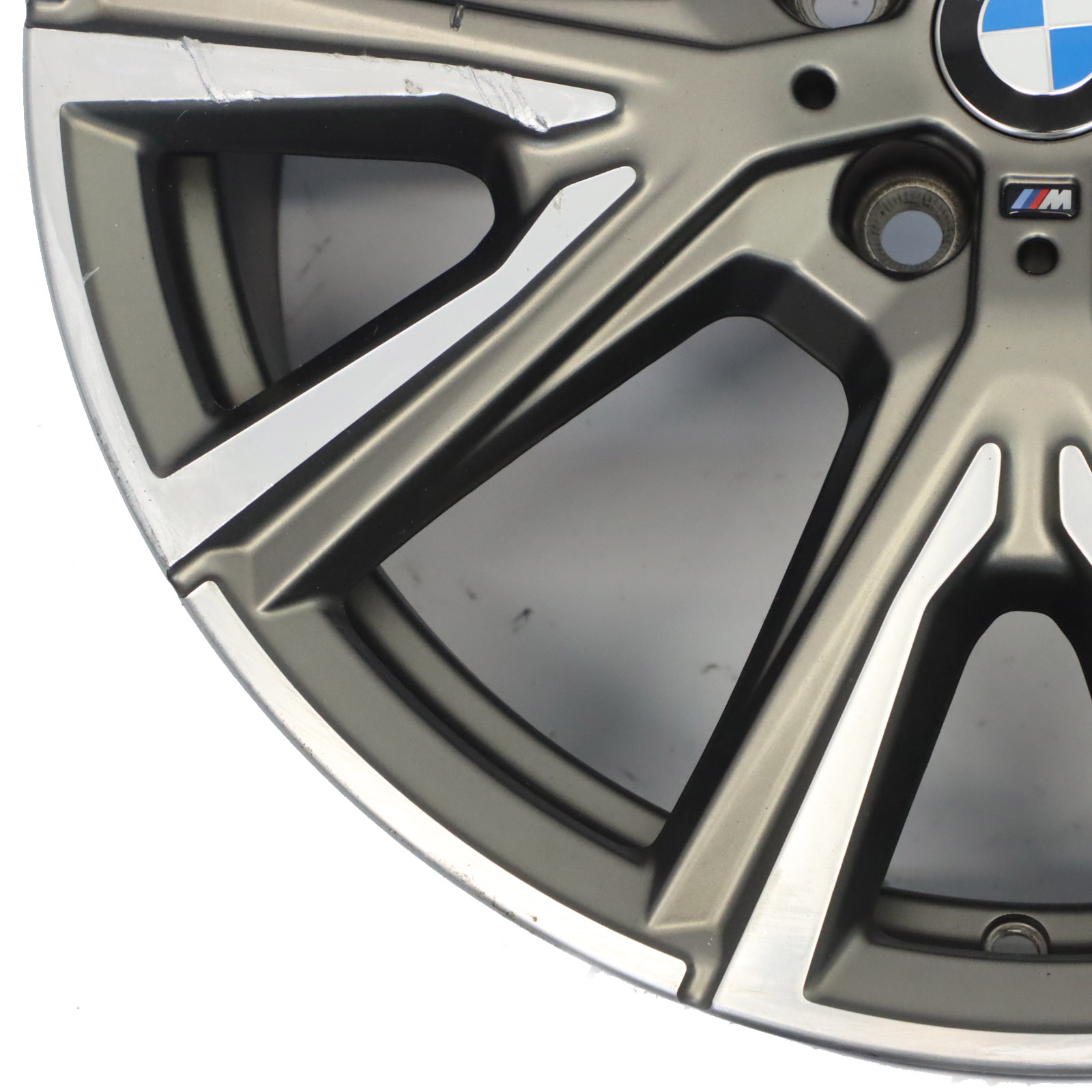 BMW F40 F44 Leicht Metall Rad Felge Cerium Grau 19" V-Speiche ET:54 8J 8053525