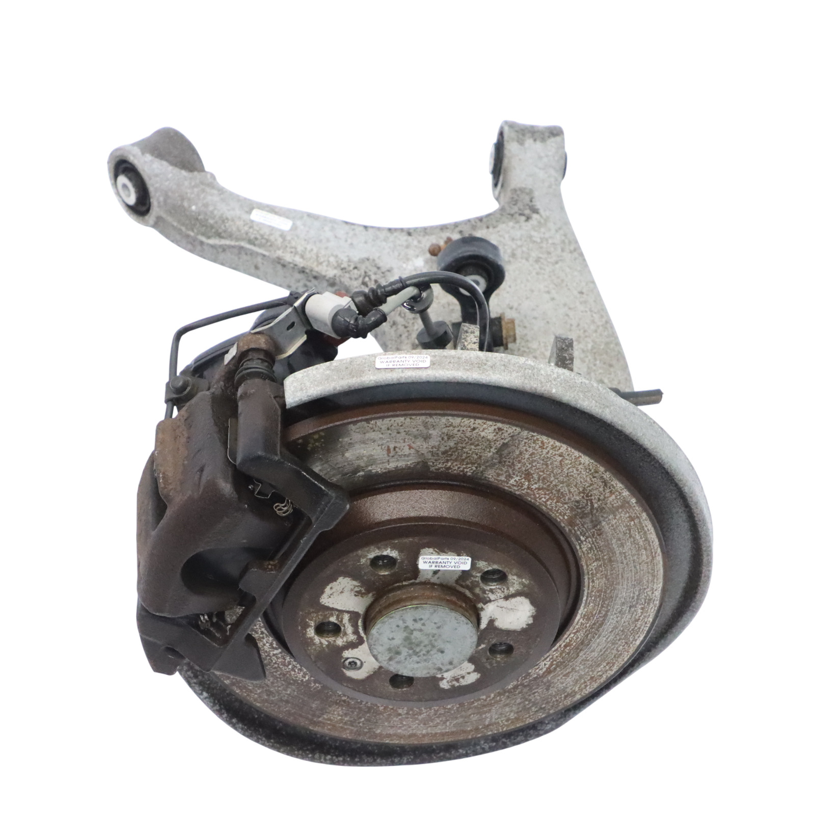 Audi A6 C7 Rear Left N/S Wheel Carrier Suspension Leg Wheel Hub Brake Disc