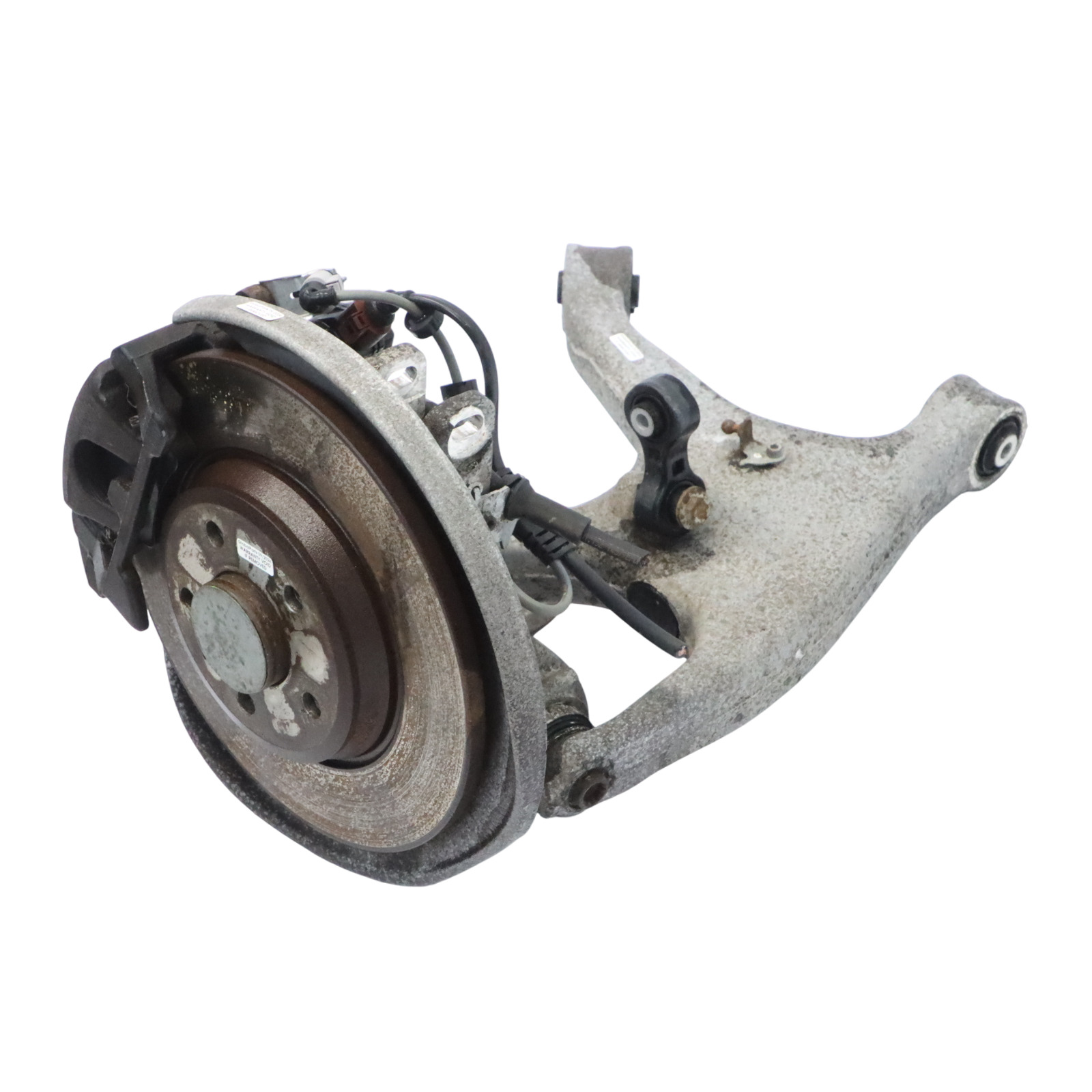 Audi A6 C7 Rear Left N/S Wheel Carrier Suspension Leg Wheel Hub Brake Disc