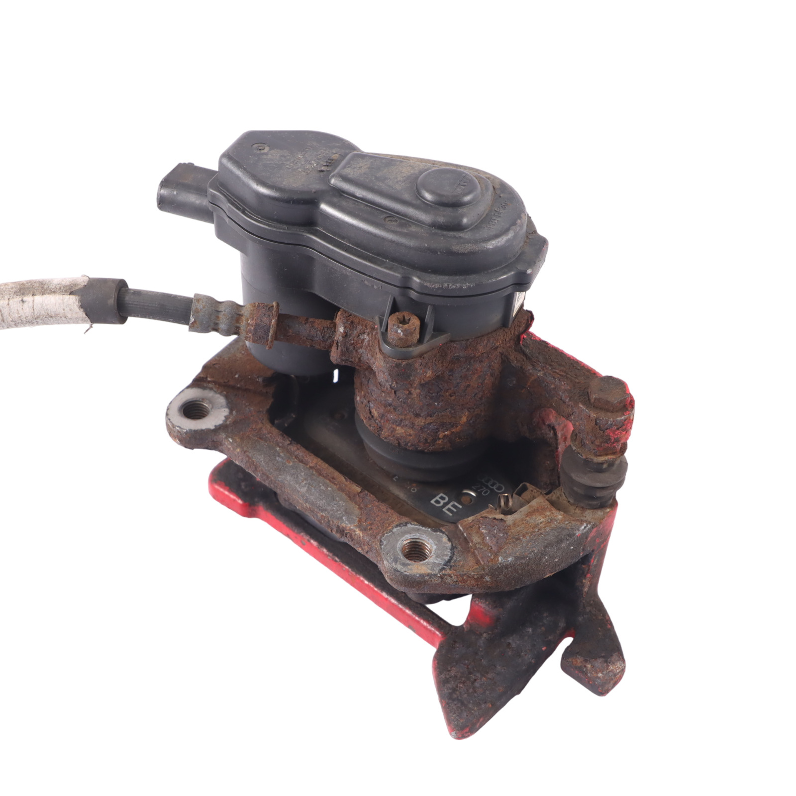 Audi A5 8T Bremssattel hinten links Radbremse Einheit Rot 8K0615403E