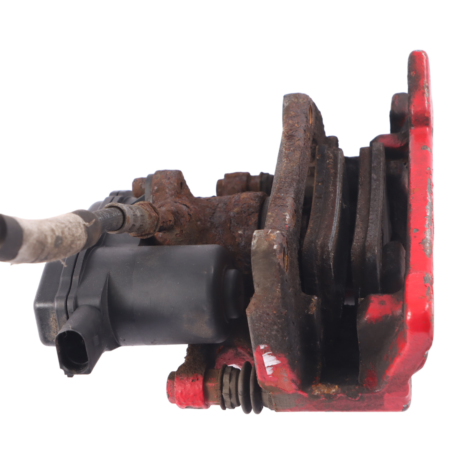 Audi A5 8T Bremssattel hinten links Radbremse Einheit Rot 8K0615403E