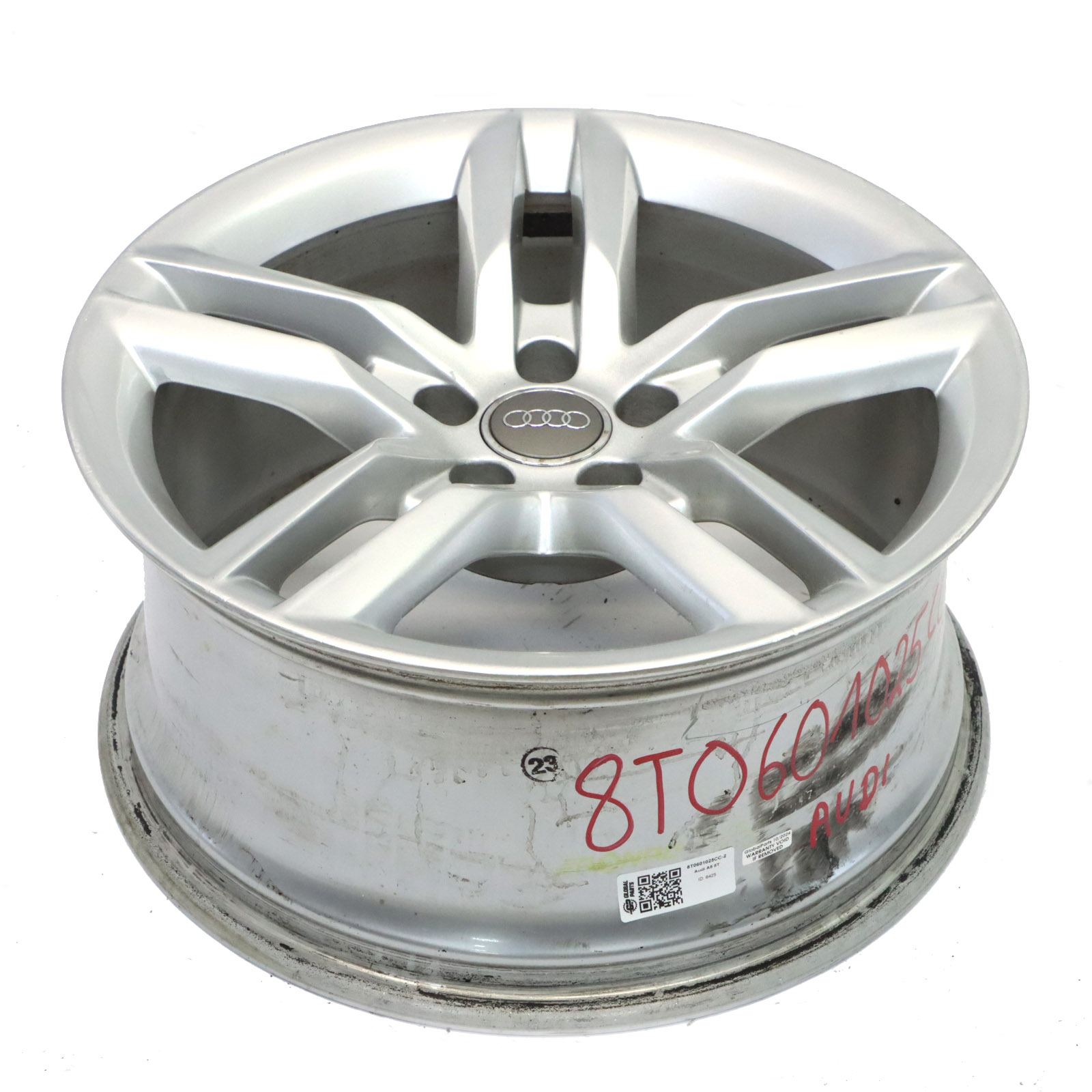 Audi A5 8T Silber Leichtmetallrad Felge 18" 8,5J ET:29 8T0601025CC