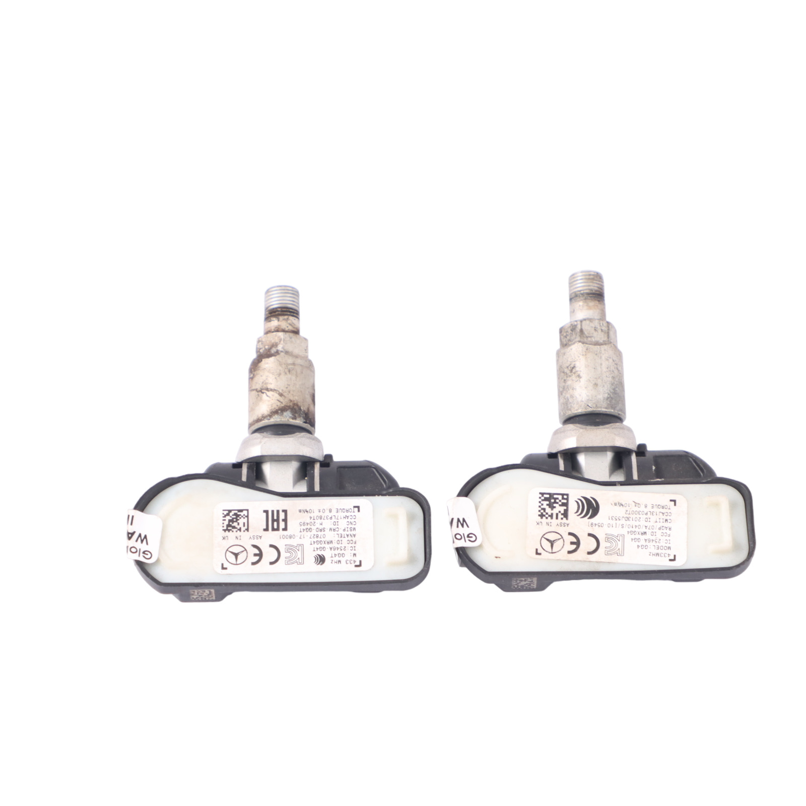 Mercedes W205 W212 Reifendruck Kontroll Sensor 2er Set A0009050030