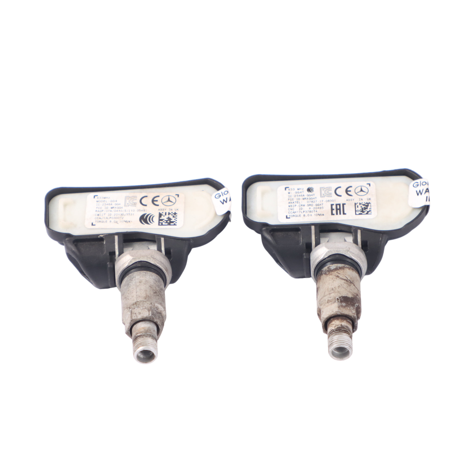 Mercedes W205 W212 Reifendruck Kontroll Sensor 2er Set A0009050030