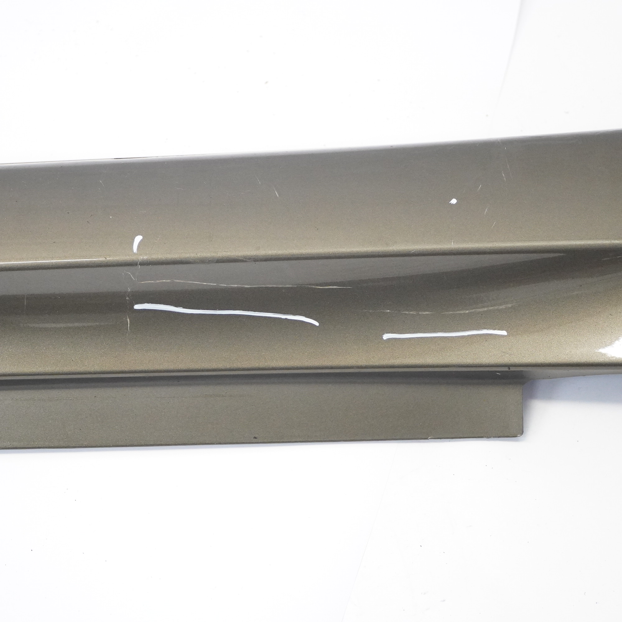 Mercedes W169 Side Skirt Door Sill Cover Right O/S Steppe Brown Metallic - 430