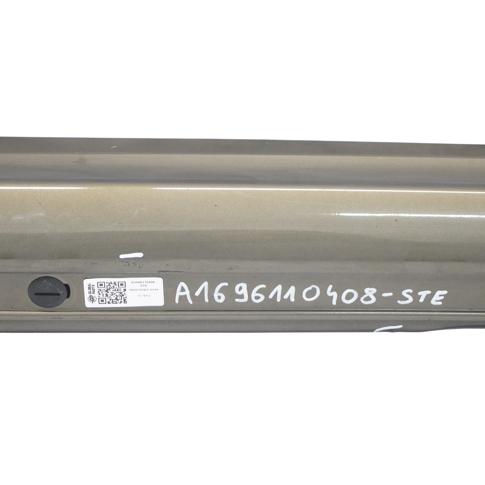 Mercedes W169 Side Skirt Door Sill Cover Right O/S Steppe Brown Metallic - 430