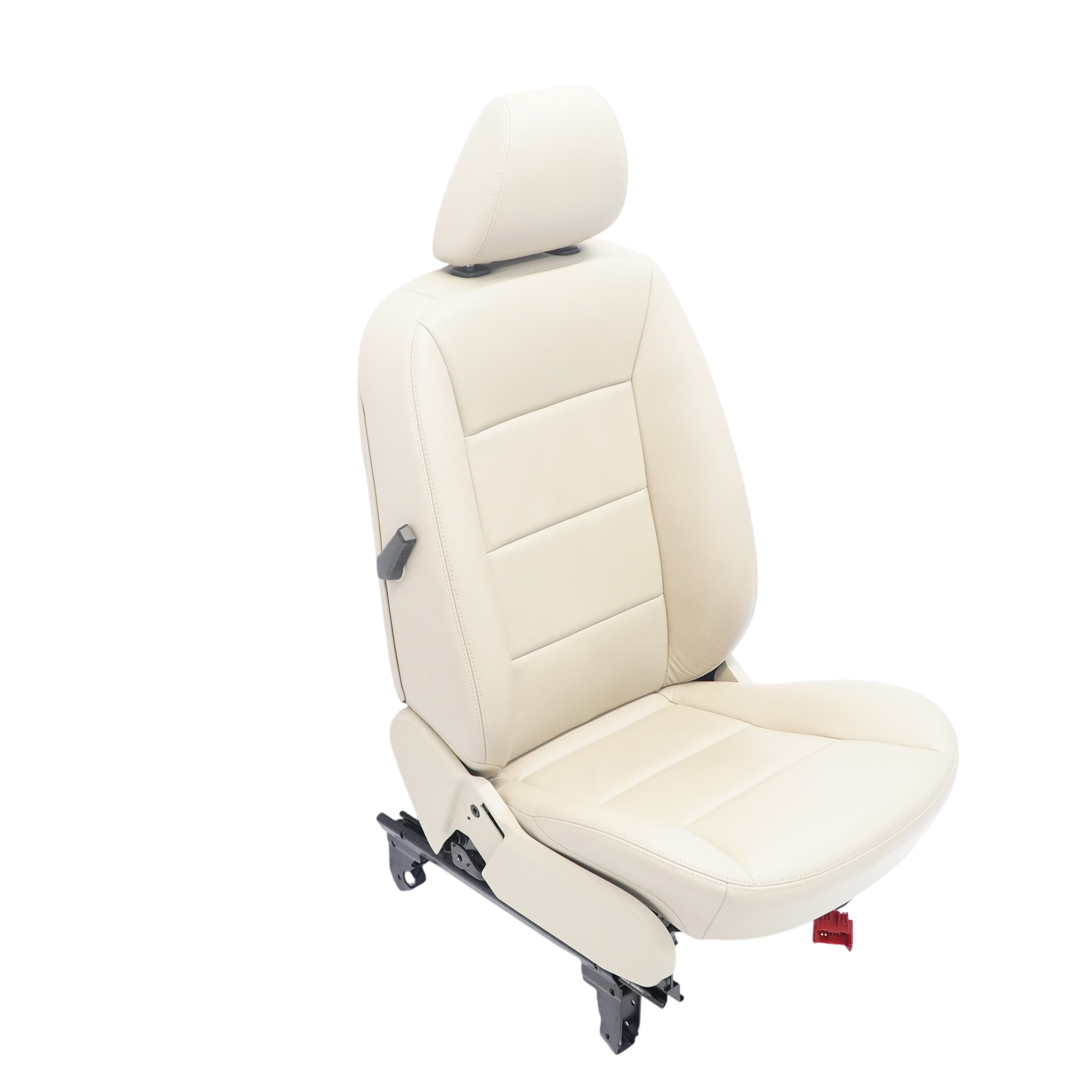 Mercedes W169 Vorder Sitz Links Komfort Leder Nappa Semi-Anilin Beige