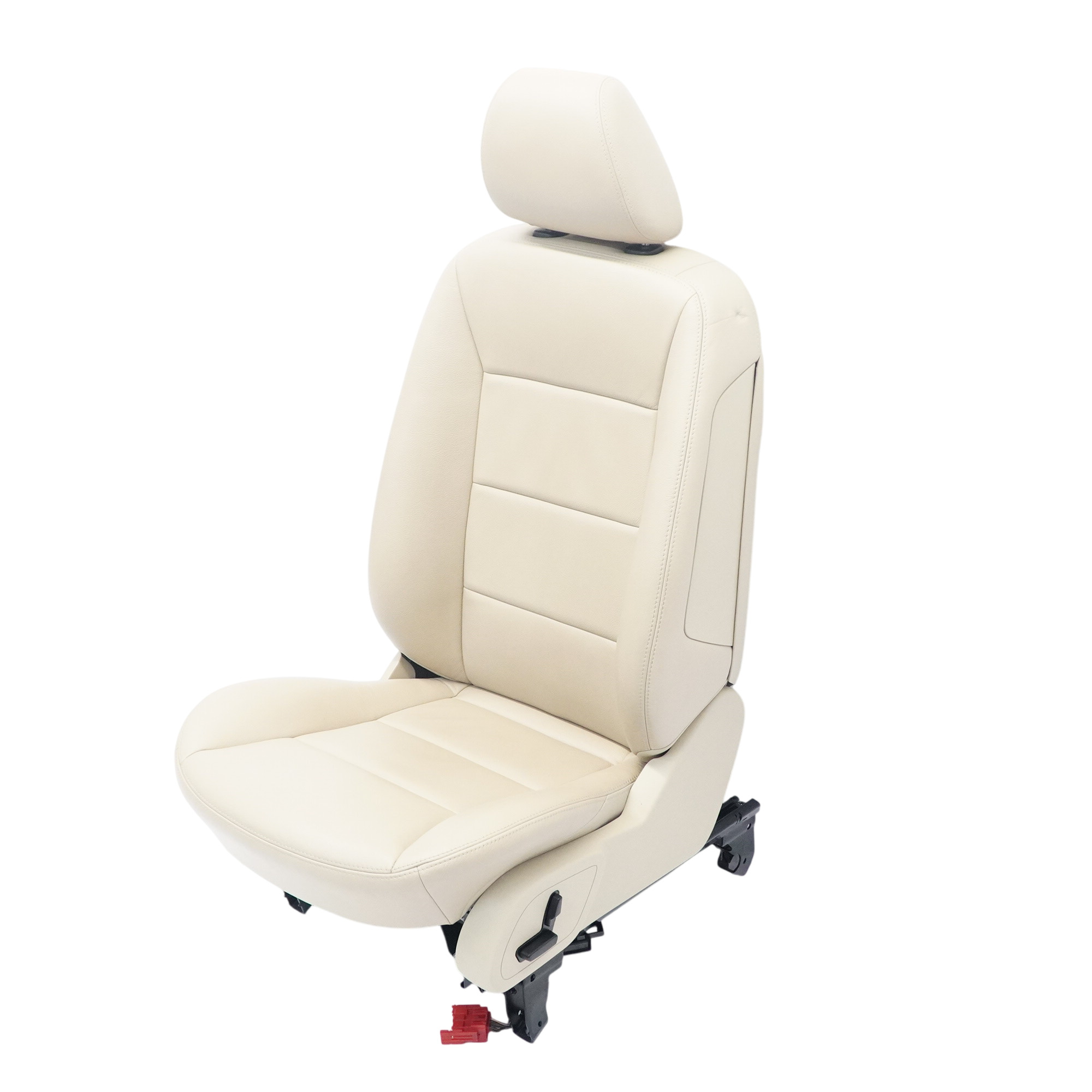 Mercedes W169 Vorder Sitz Links Komfort Leder Nappa Semi-Anilin Beige