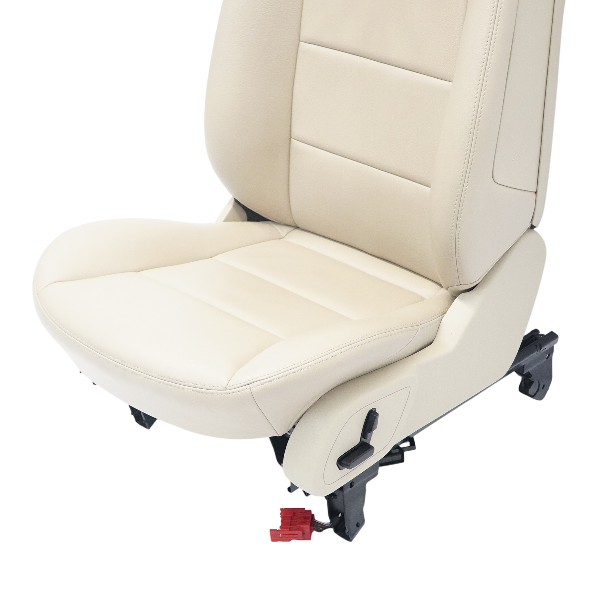 Mercedes W169 Vorder Sitz Links Komfort Leder Nappa Semi-Anilin Beige