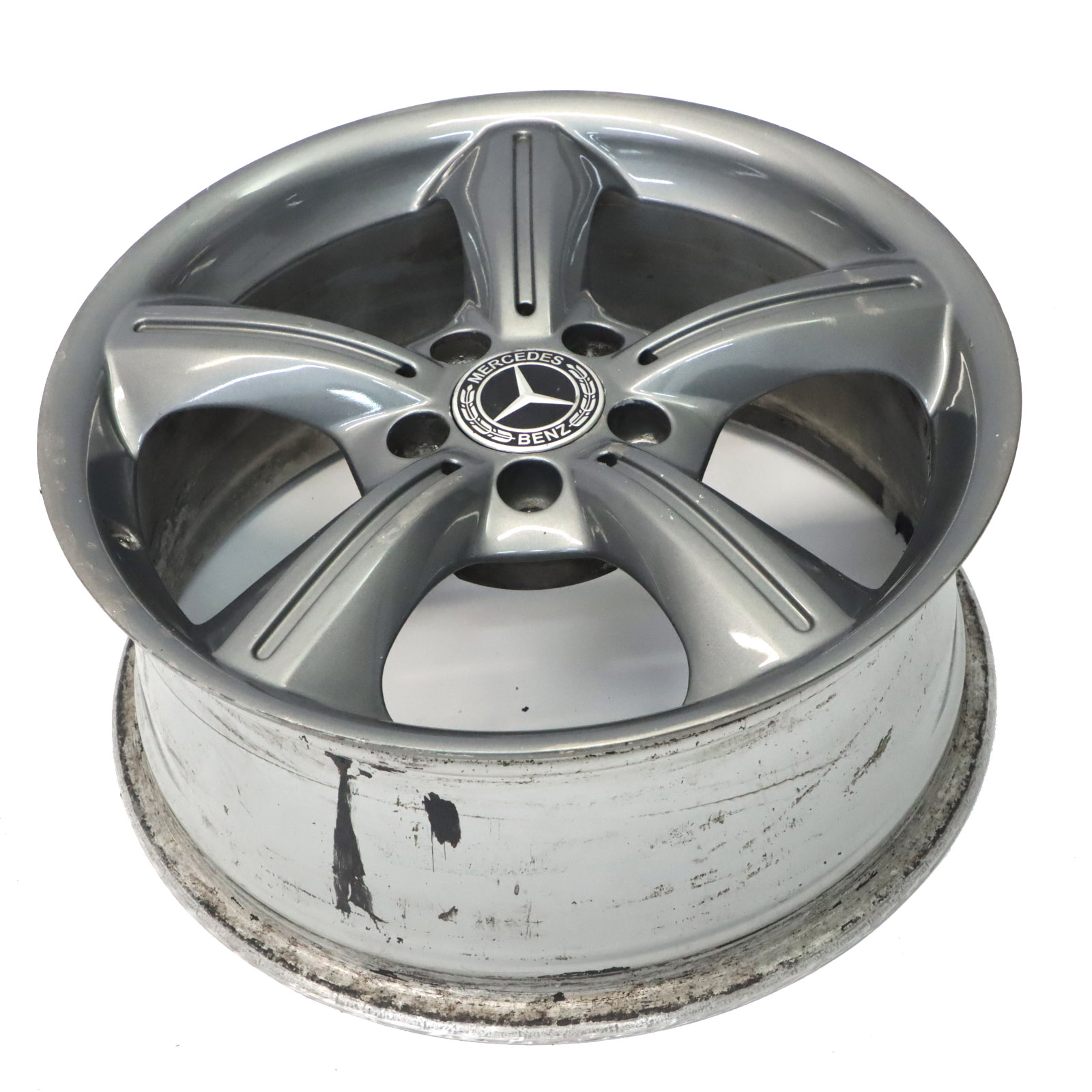 Mercedes SLK R171 Leichtmetallfelge Grau 17" 7,5J ET:36 5-Speichen A1714011202