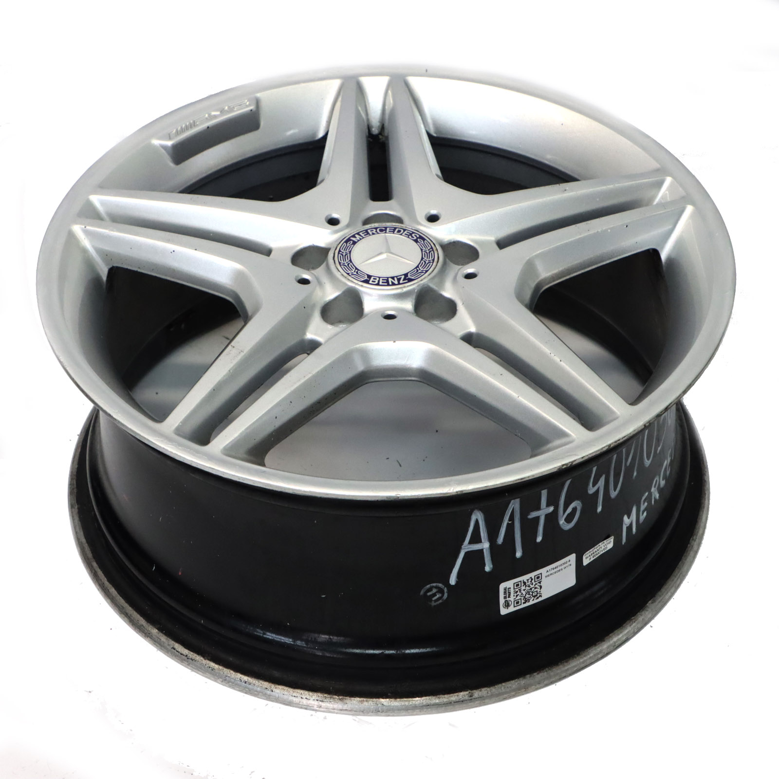 Mercedes W176 W246 AMG Leichtmetallfelge 18" 5 ET:52 7.5J A1764010302