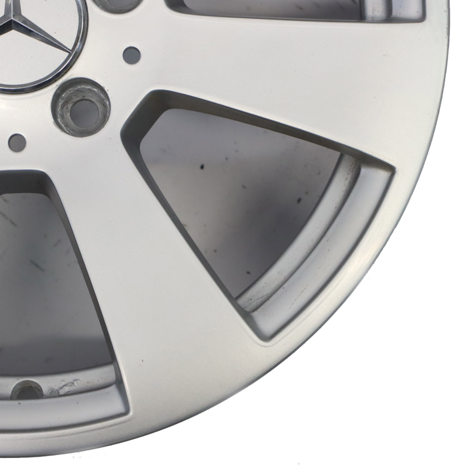 Mercedes W204 Silberne Leicht metall felge 7 Speichen 16" 6J ET:39 A2044011002