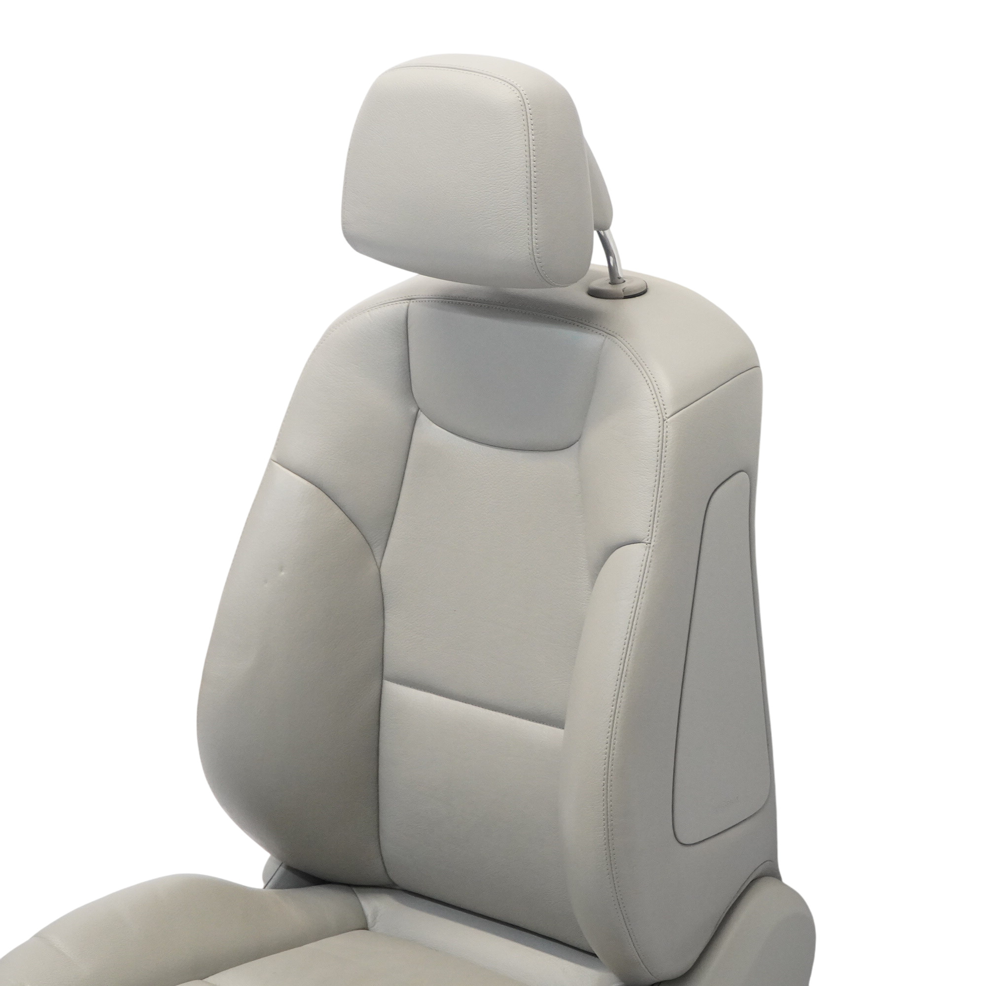 Leder Sitz Mercedes W204 S204 Sport Vorne Links Alpaka Grau Elektrisch