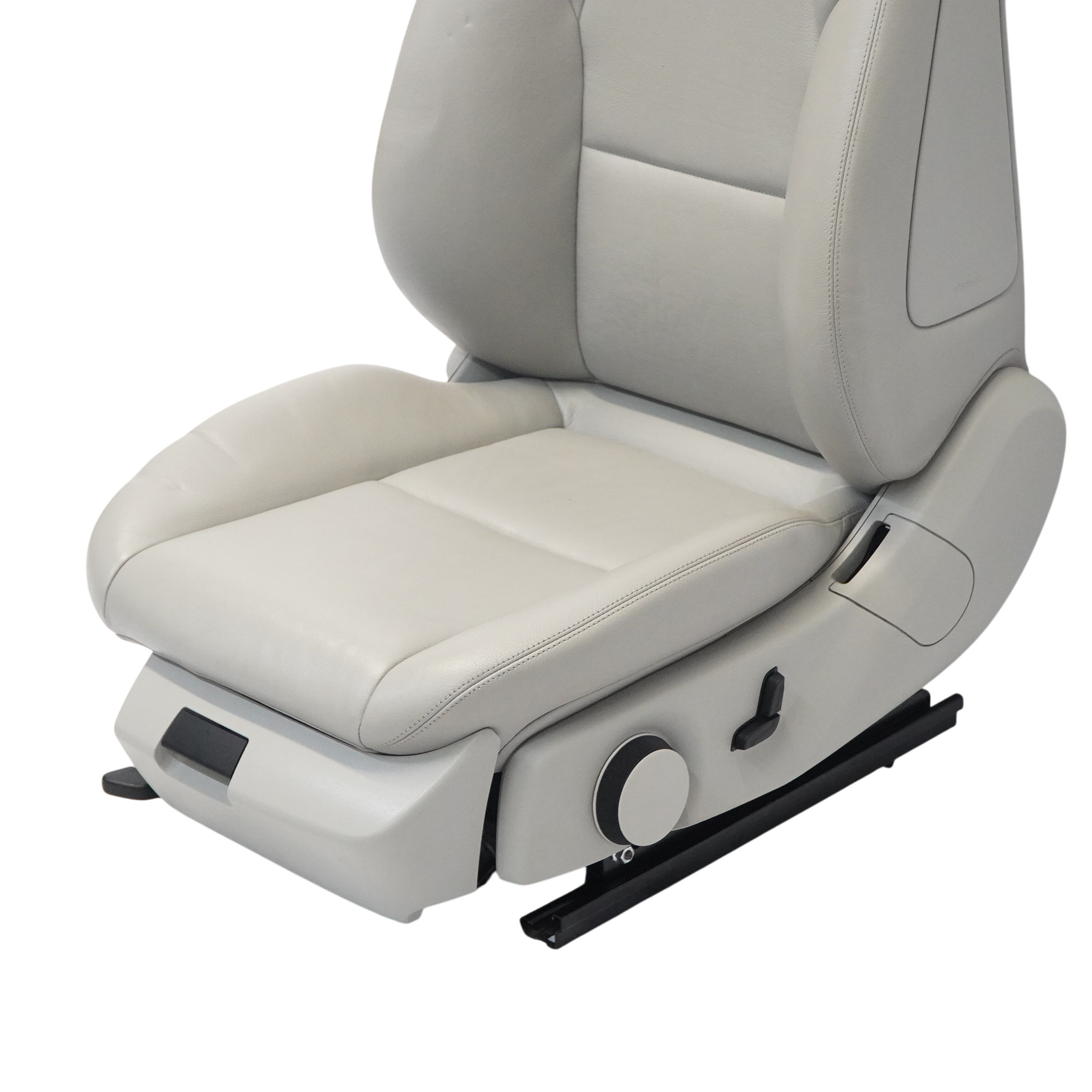 Leder Sitz Mercedes W204 S204 Sport Vorne Links Alpaka Grau Elektrisch