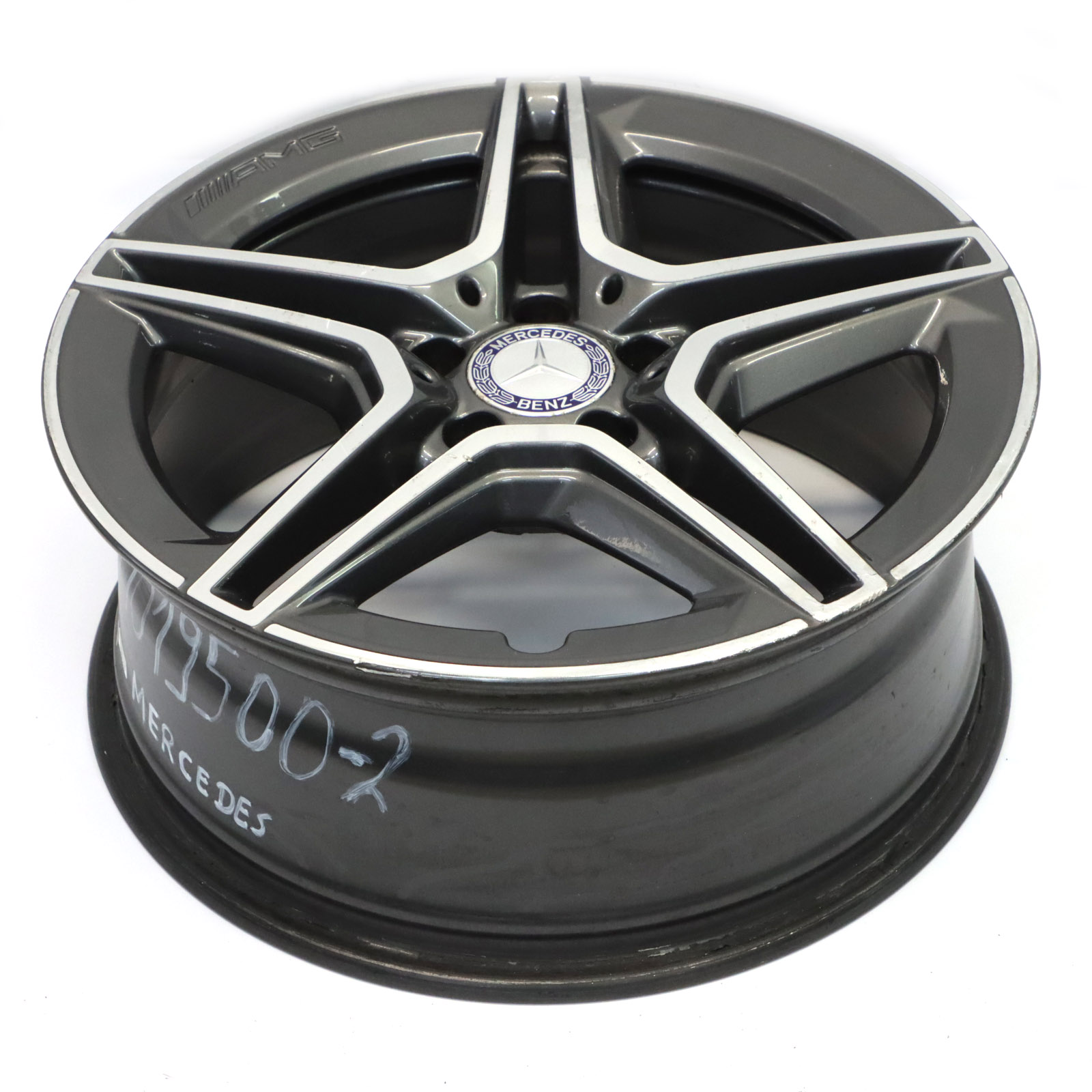 Mercedes W205 Leicht metall felge AMG 18" ET:44 7,5J 5 Doppelspeiche A2054019500