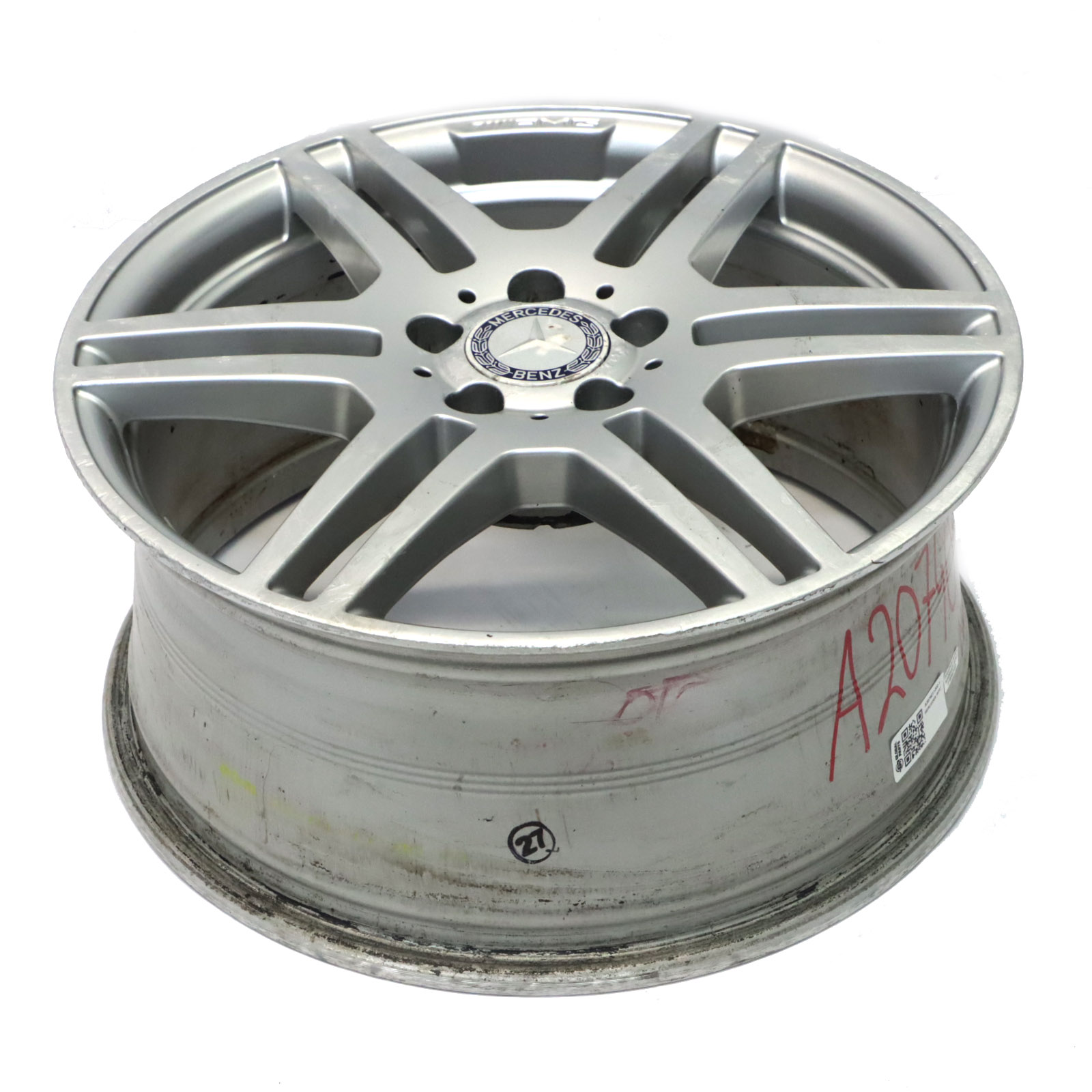 Mercedes W207 A207 Leichtmetallfelge 18" 8J ET:45 6-Doppelspeiche A2074011302