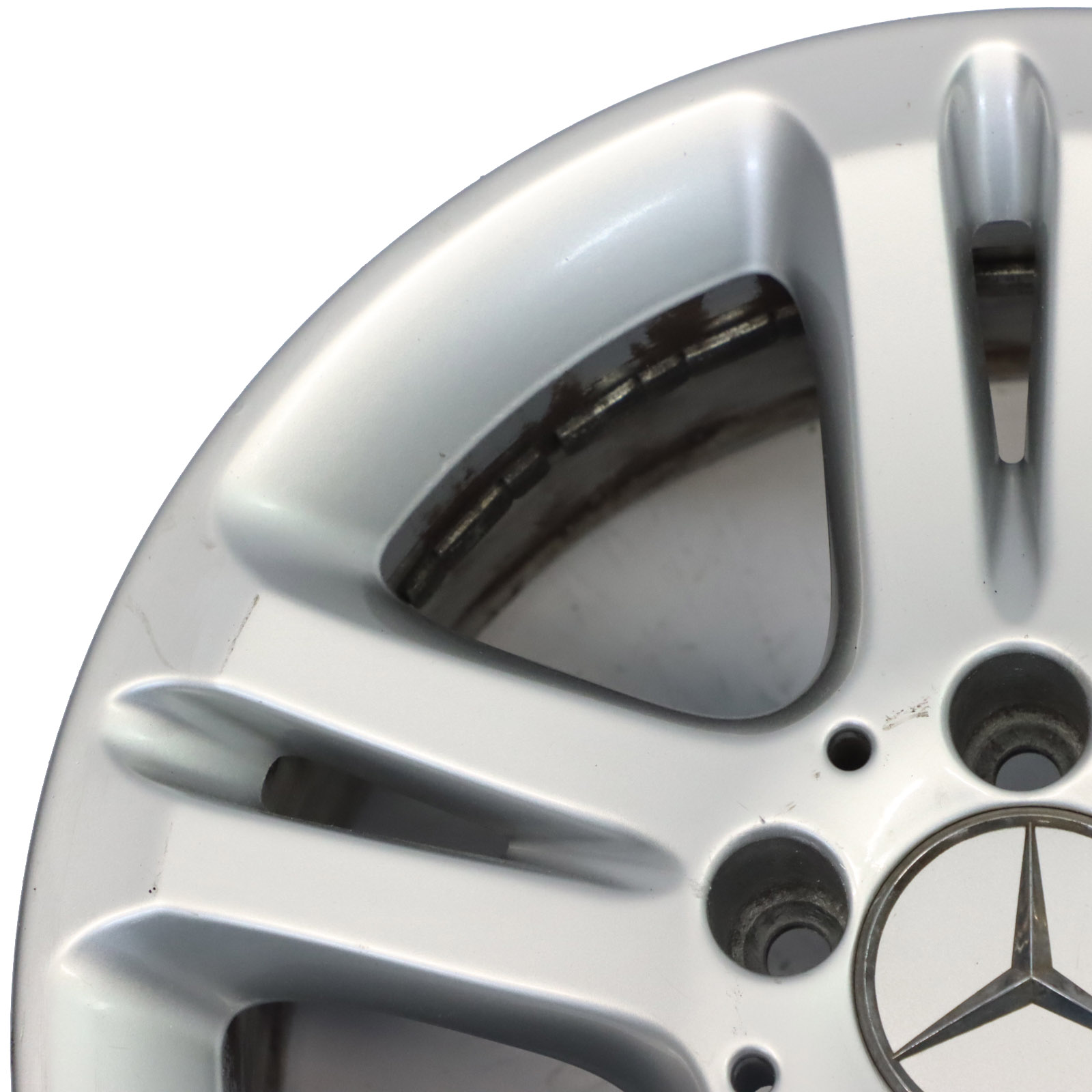 Mercedes W211 Silber Felge 16" 5 Doppel Speiche ET:42 7,5J A2114017102