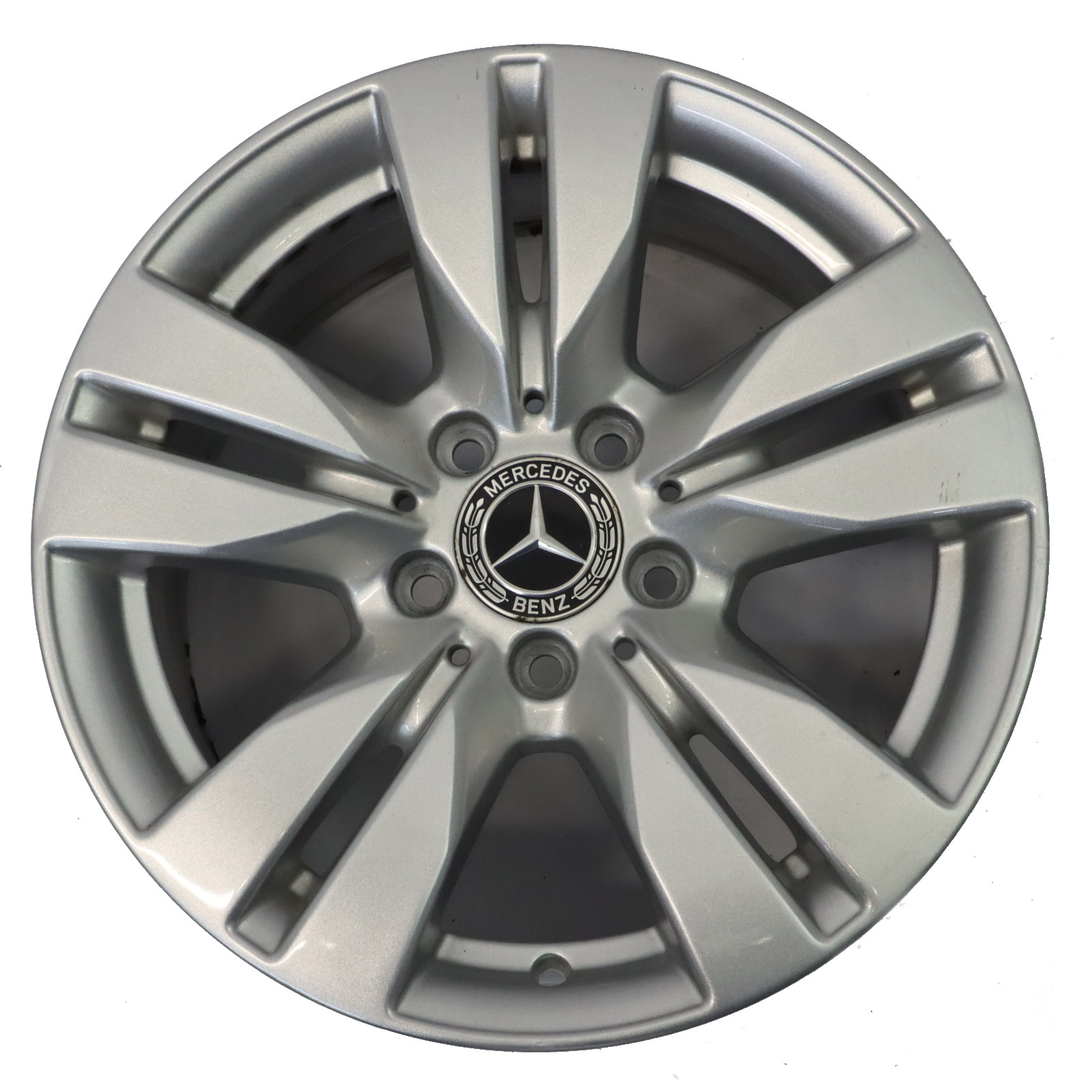 Mercedes W212 Jante Alliage Argent 5-Doubles Branches 16" ET:46 8J A2124010202