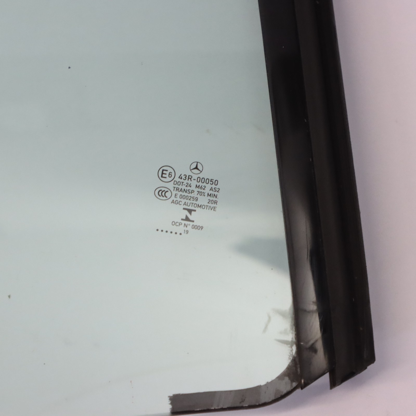 Mercedes A238 Convertible Quarter Window Glass AS2 Rear Right O/S A2386704800