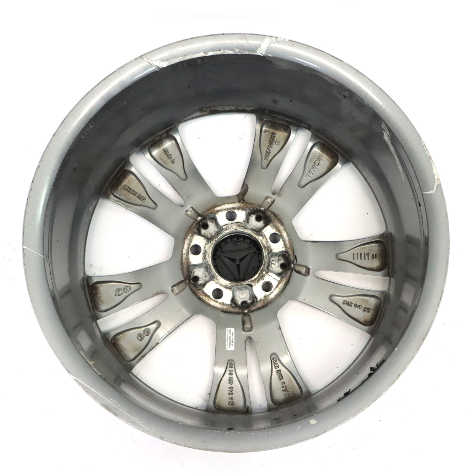 Mercedes C117 Leicht Metall Felge 18" 7,5J ET:52 5 Doppel Speiche A2464010400