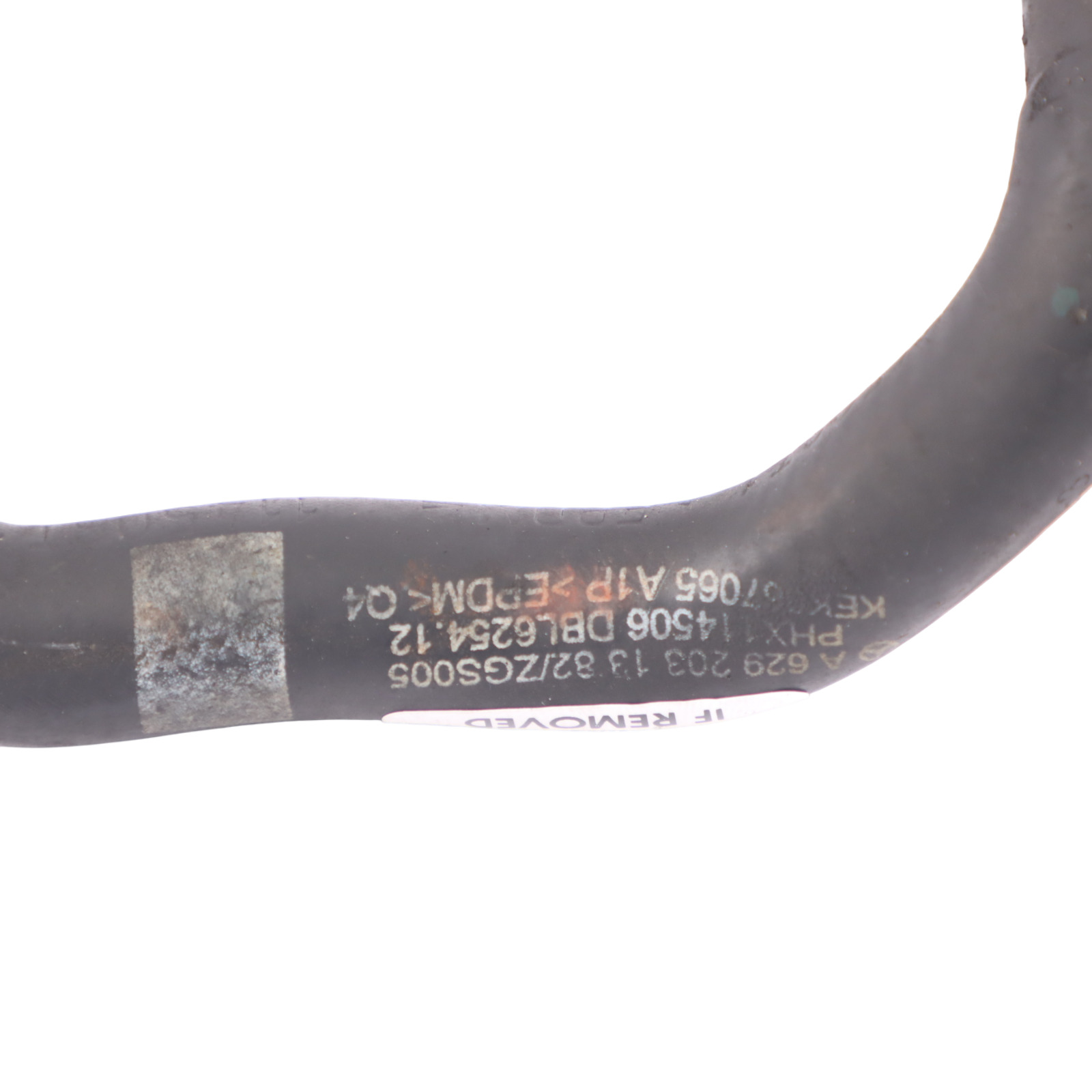 Mercedes W164 OM629 Coolant Water Pipe Hose Line Tube A6292031382