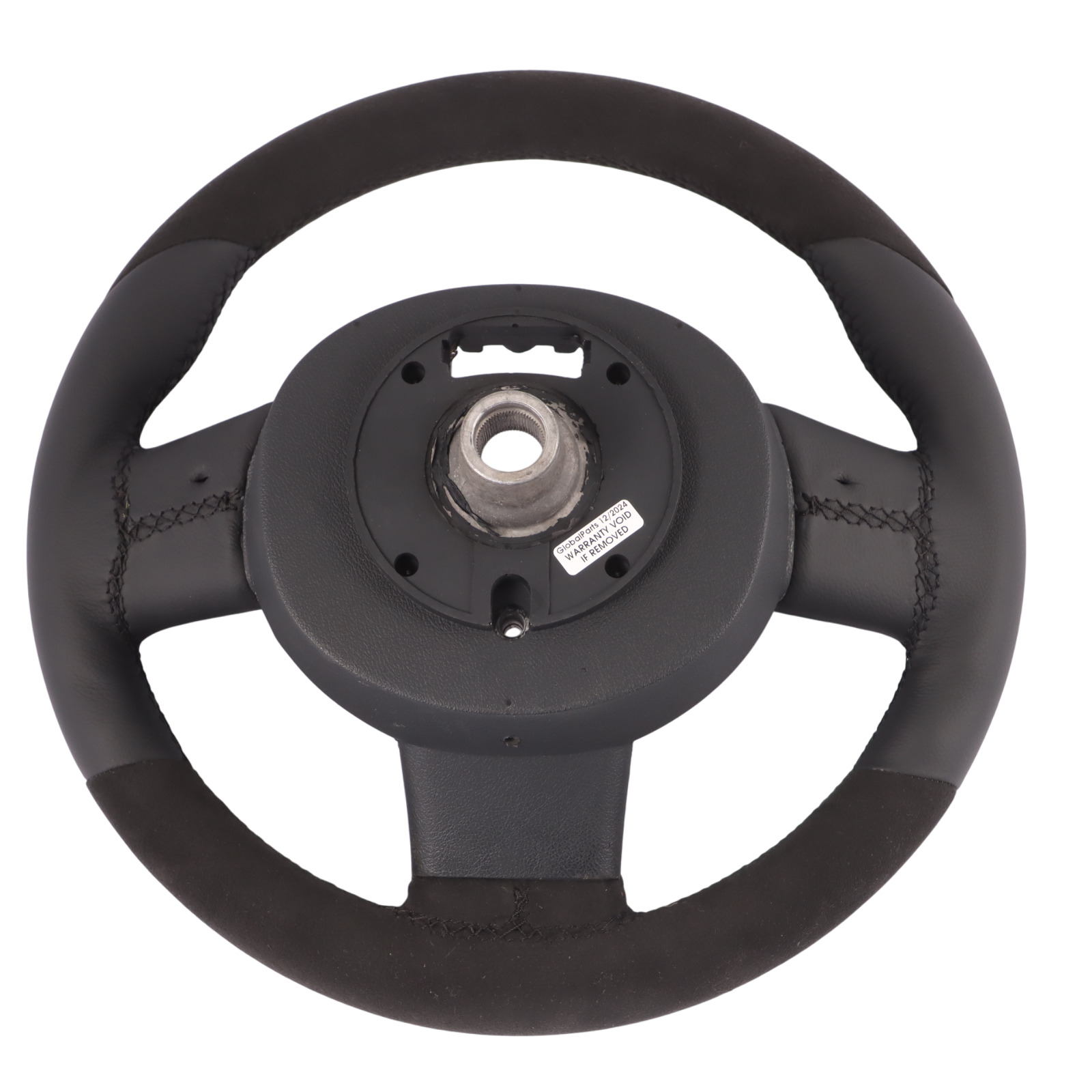 Steering Wheel Mini R55 R56 R57 R58 R60 JCW Sport NEW Black Leather Alcantara